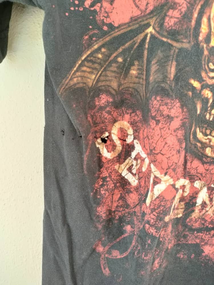 Band Tees Thrashed Avenged Sevenfold Band T Size US XXS / EU 40 - 6 Thumbnail
