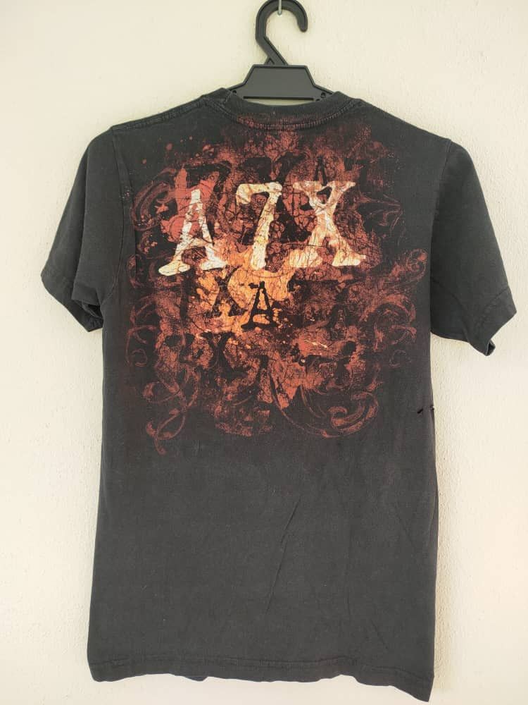Band Tees Thrashed Avenged Sevenfold Band T Size US XXS / EU 40 - 2 Thumbnail