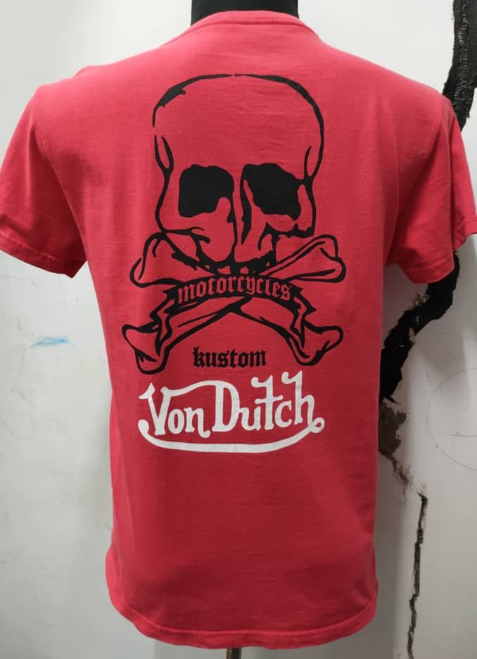 Von Dutch Von Dutch Custom Motorcycle Skulls Design Size US M / EU 48-50 / 2 - 1 Thumbnail