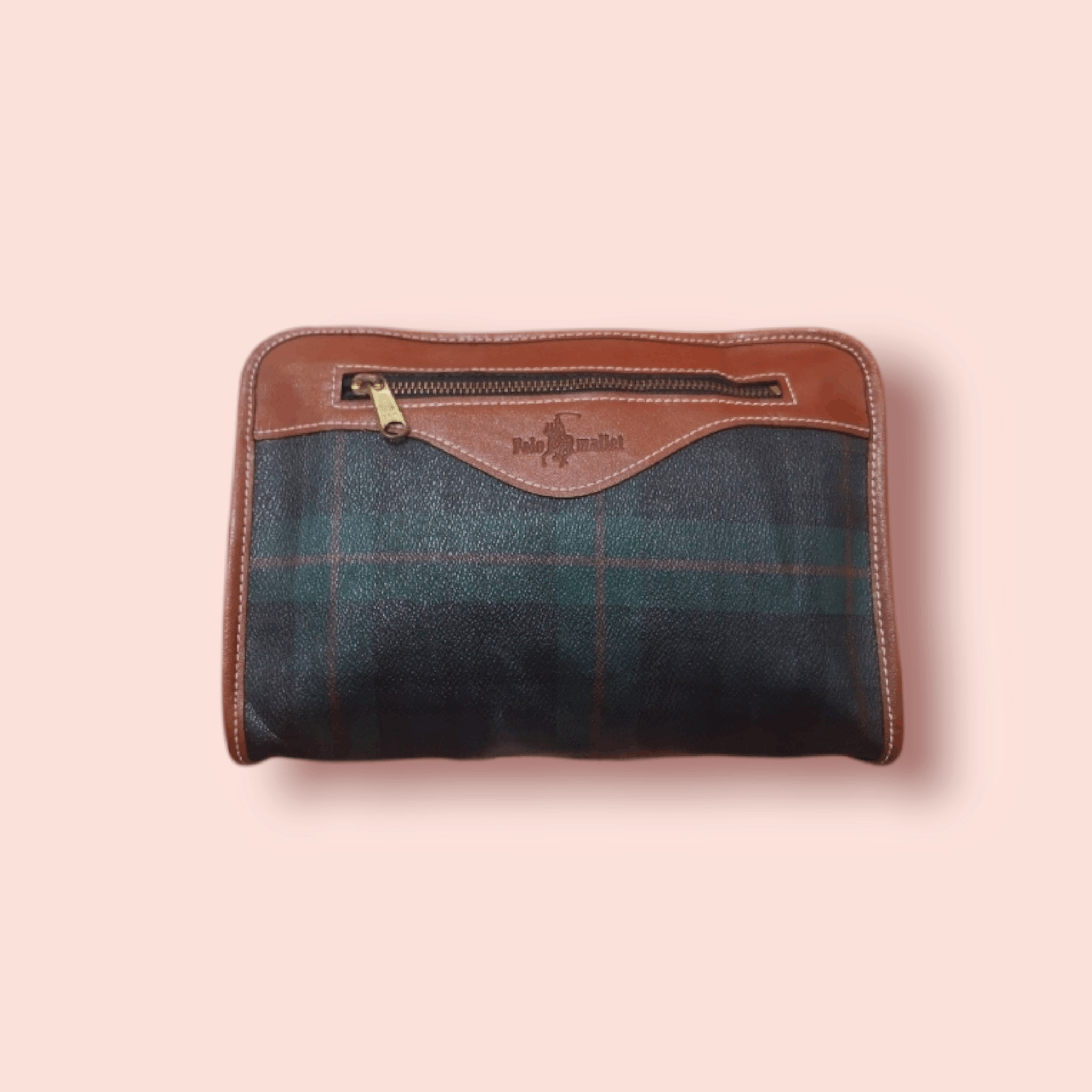 Beverly Hills Polo Club × Designer × Vintage POLO MALLET ZIPPER POUCH/CLUTCH BAG Size ONE SIZE - 1 Thumbnail