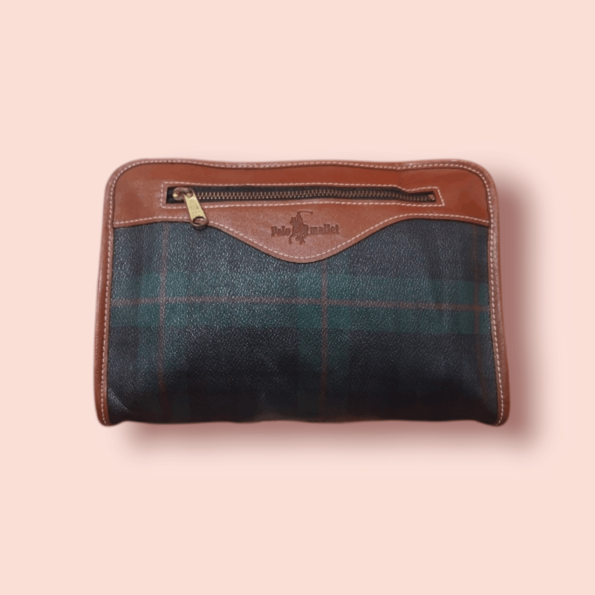 Beverly Hills Polo Club × Designer × Vintage POLO MALLET ZIPPER POUCH/CLUTCH BAG Size ONE SIZE - 2 Thumbnail