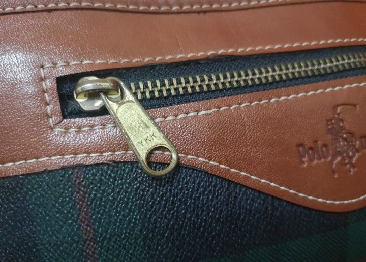 Beverly Hills Polo Club × Designer × Vintage POLO MALLET ZIPPER POUCH/CLUTCH BAG Size ONE SIZE - 8 Thumbnail