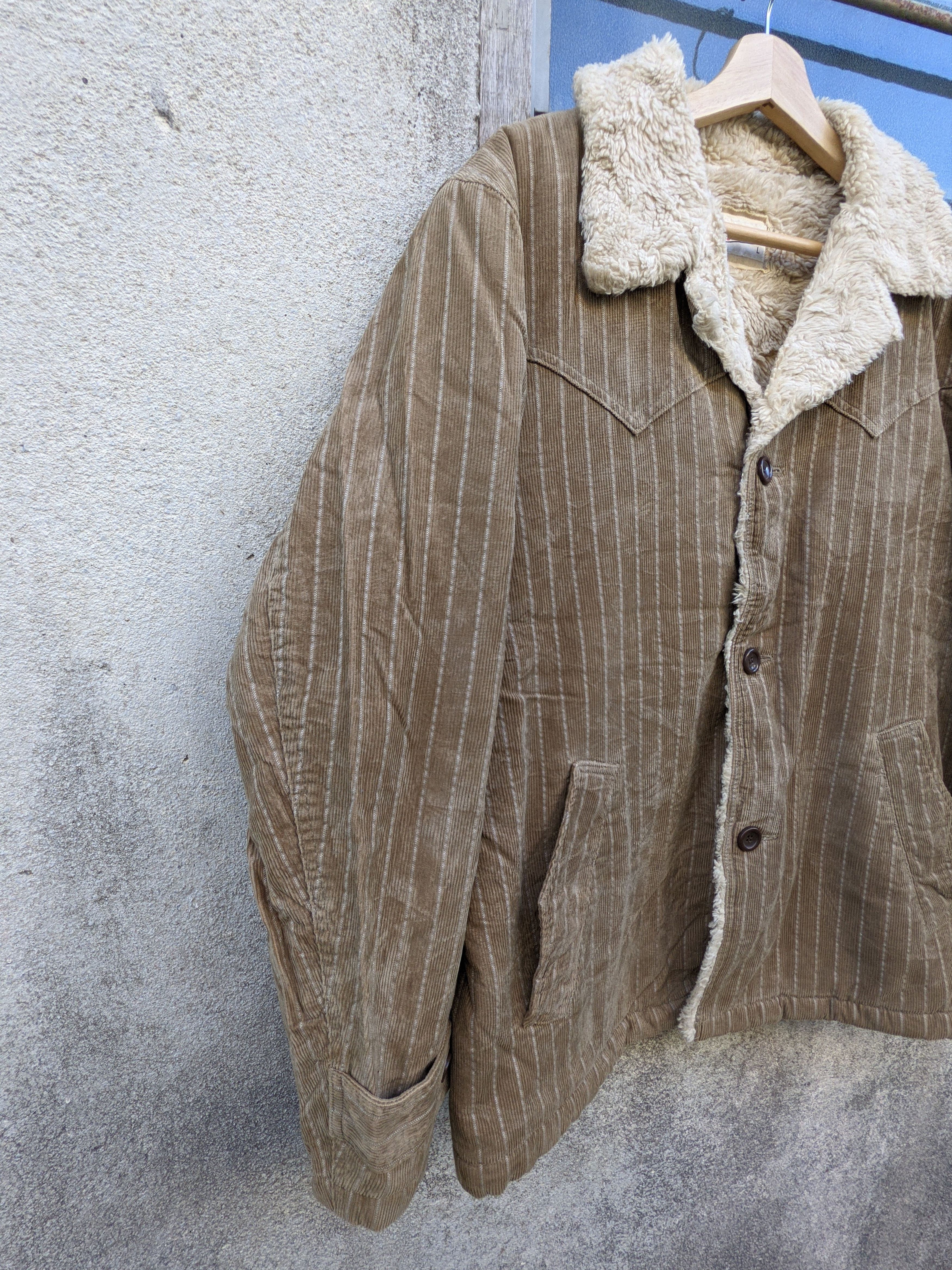 Carter's Vintage Carter's corduroy lining sherpa jacket Size US L / EU 52-54 / 3 - 4 Thumbnail