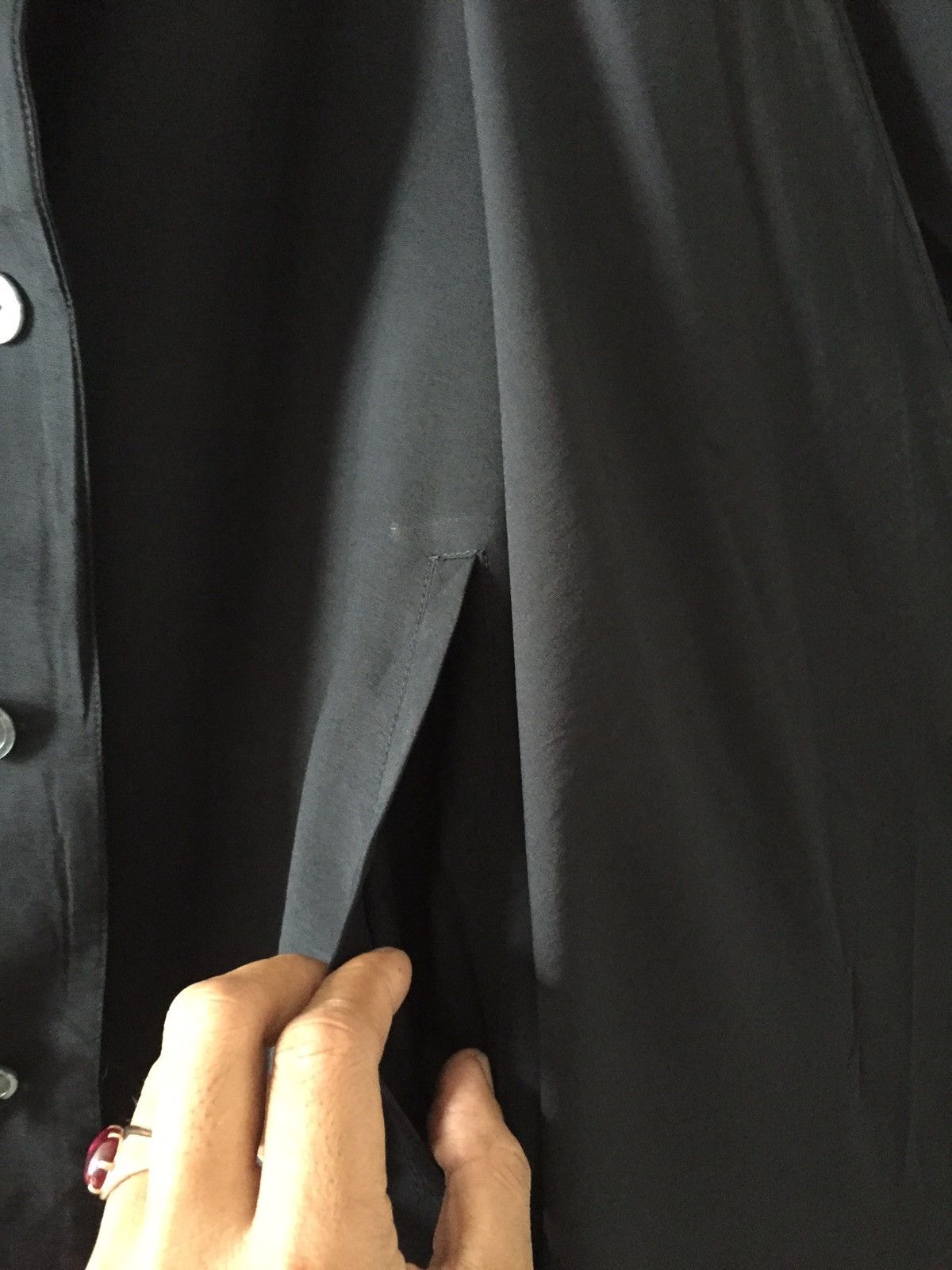 Designer × Vintage 💥delete today💥Dracula long shirt fabric nice designer Size US M / EU 48-50 / 2 - 7 Thumbnail