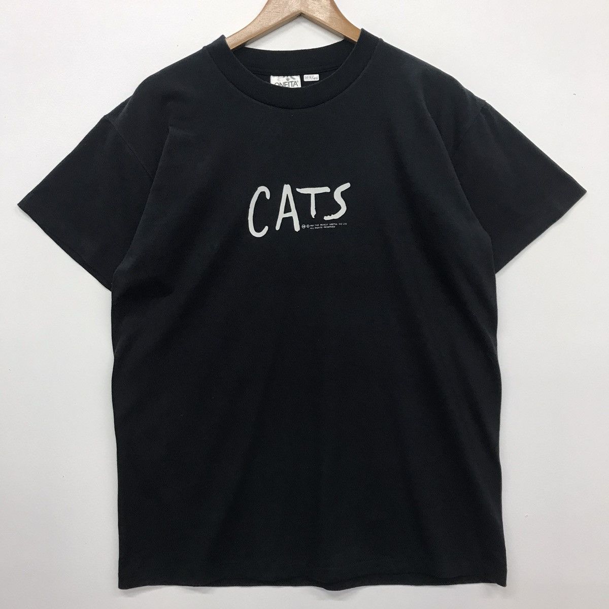 Band Tees × Vintage Vintage cats musical film 80s men tshirt Size US M / EU 48-50 / 2 - 2 Thumbnail