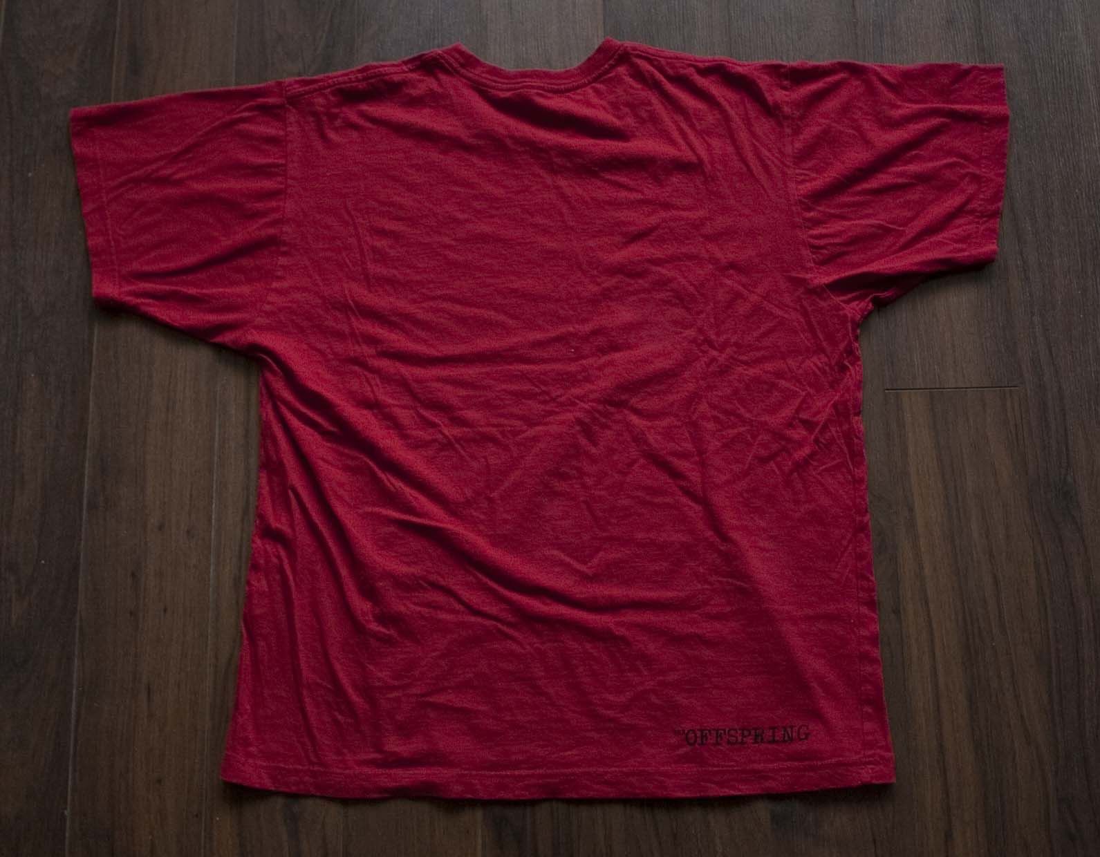Band Tees The Offspring T Shirt 2010 Red Size L Size US L / EU 52-54 / 3 - 5 Thumbnail