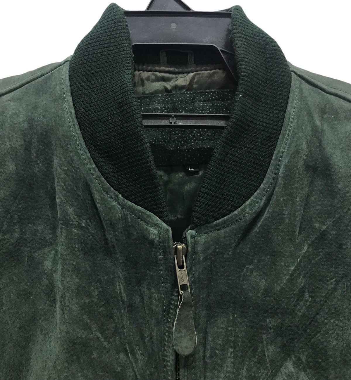 Leather SUEDE LEATHER JACKET MADE IN KOREA Size US L / EU 52-54 / 3 - 3 Thumbnail