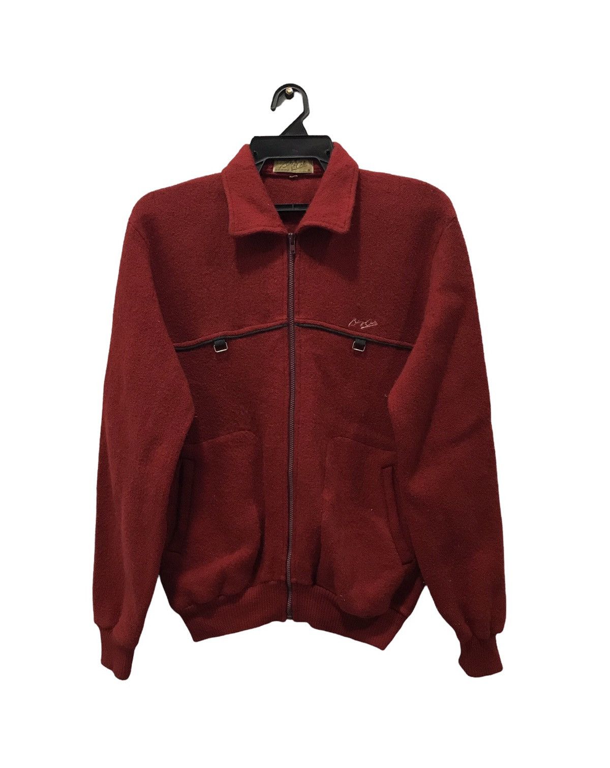 image of Vintage Bobby Cole Katakura New Wool Jacket in Red, Men's (Size Medium)