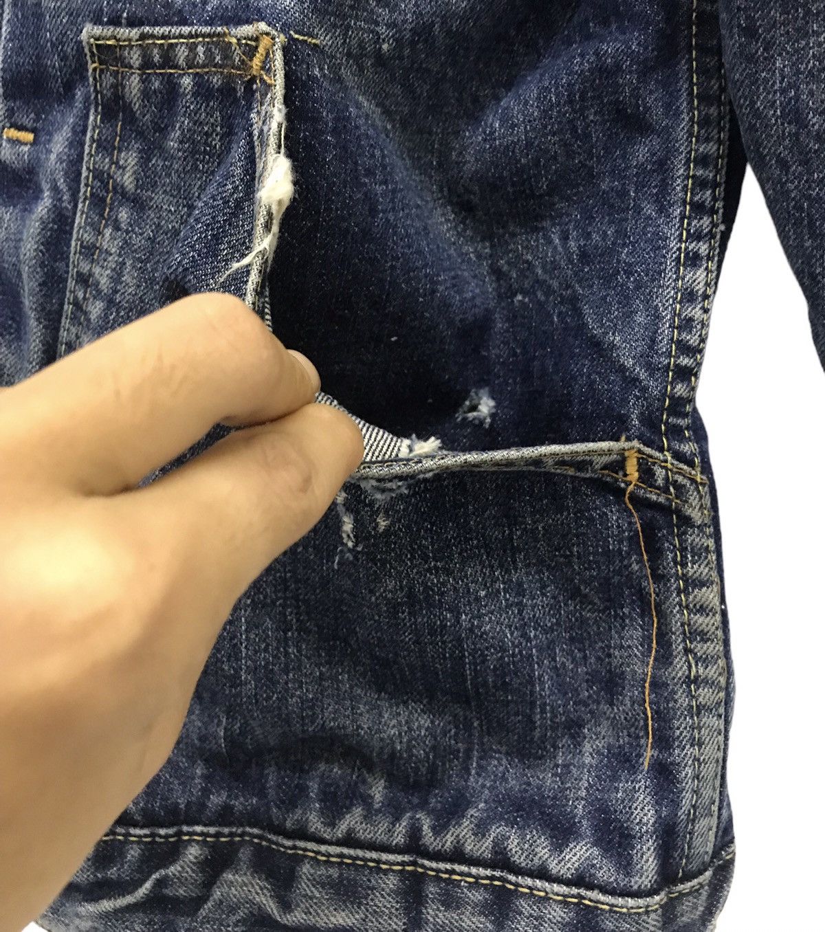 Vintage VINTAGE UNION MADE BIG SMITH DENIM JACKET Size US M / EU 48-50 / 2 - 8 Thumbnail