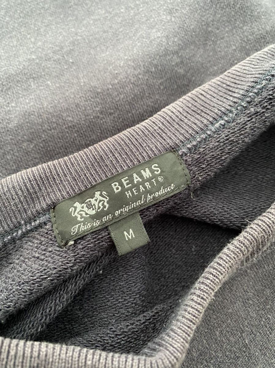 Beams Plus BEAMS Heart Champs 75-76 spellout crewneck sweater Size US M / EU 48-50 / 2 - 7 Thumbnail