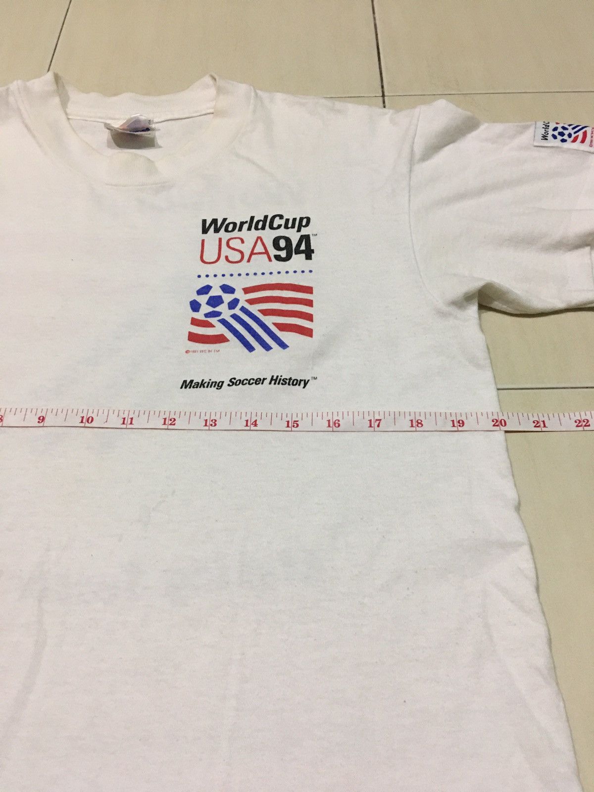 Vintage Vintage world cup 1994 usa , football shirt Size US M / EU 48-50 / 2 - 9 Thumbnail