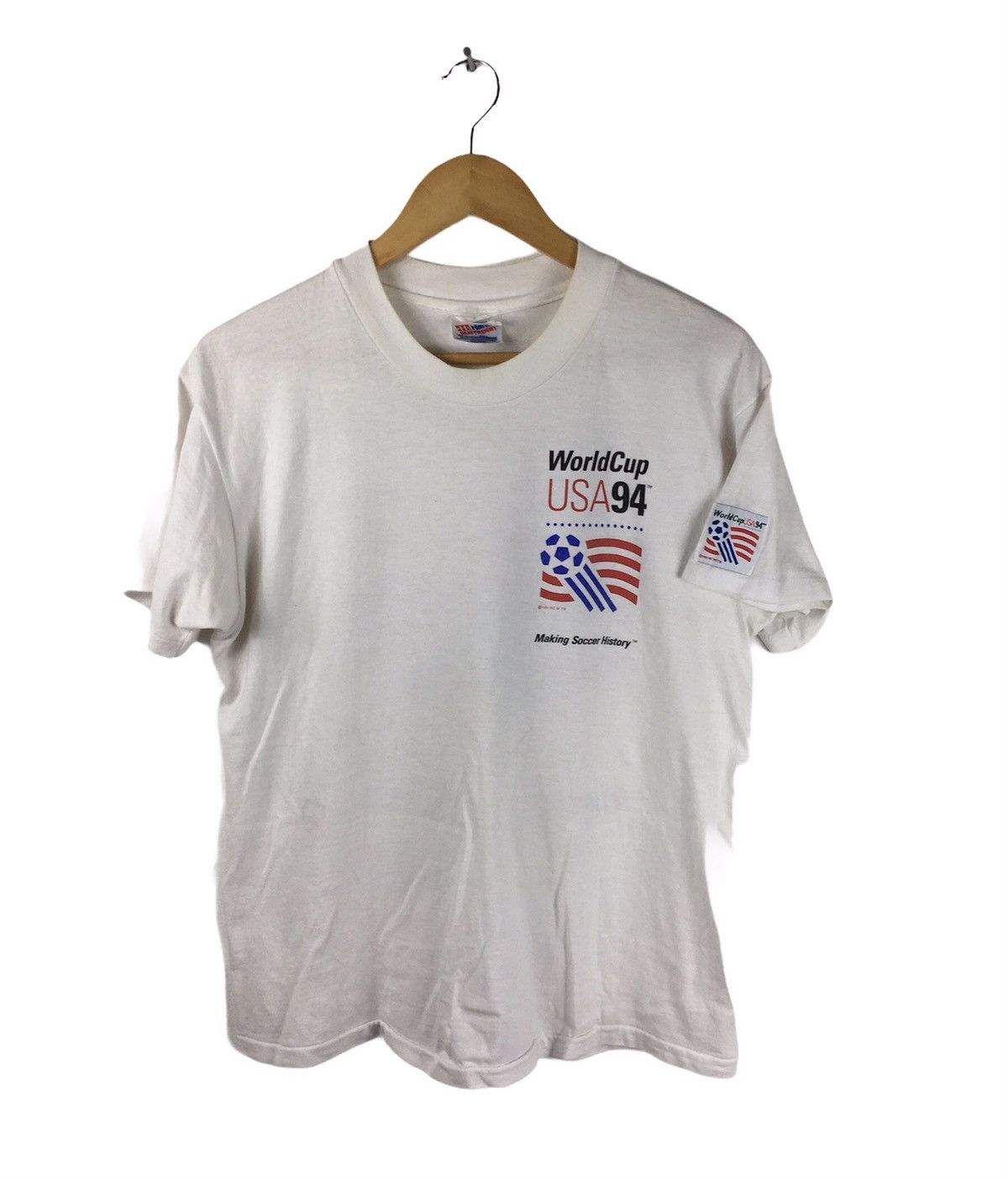 Vintage Vintage world cup 1994 usa , football shirt Size US M / EU 48-50 / 2 - 2 Thumbnail