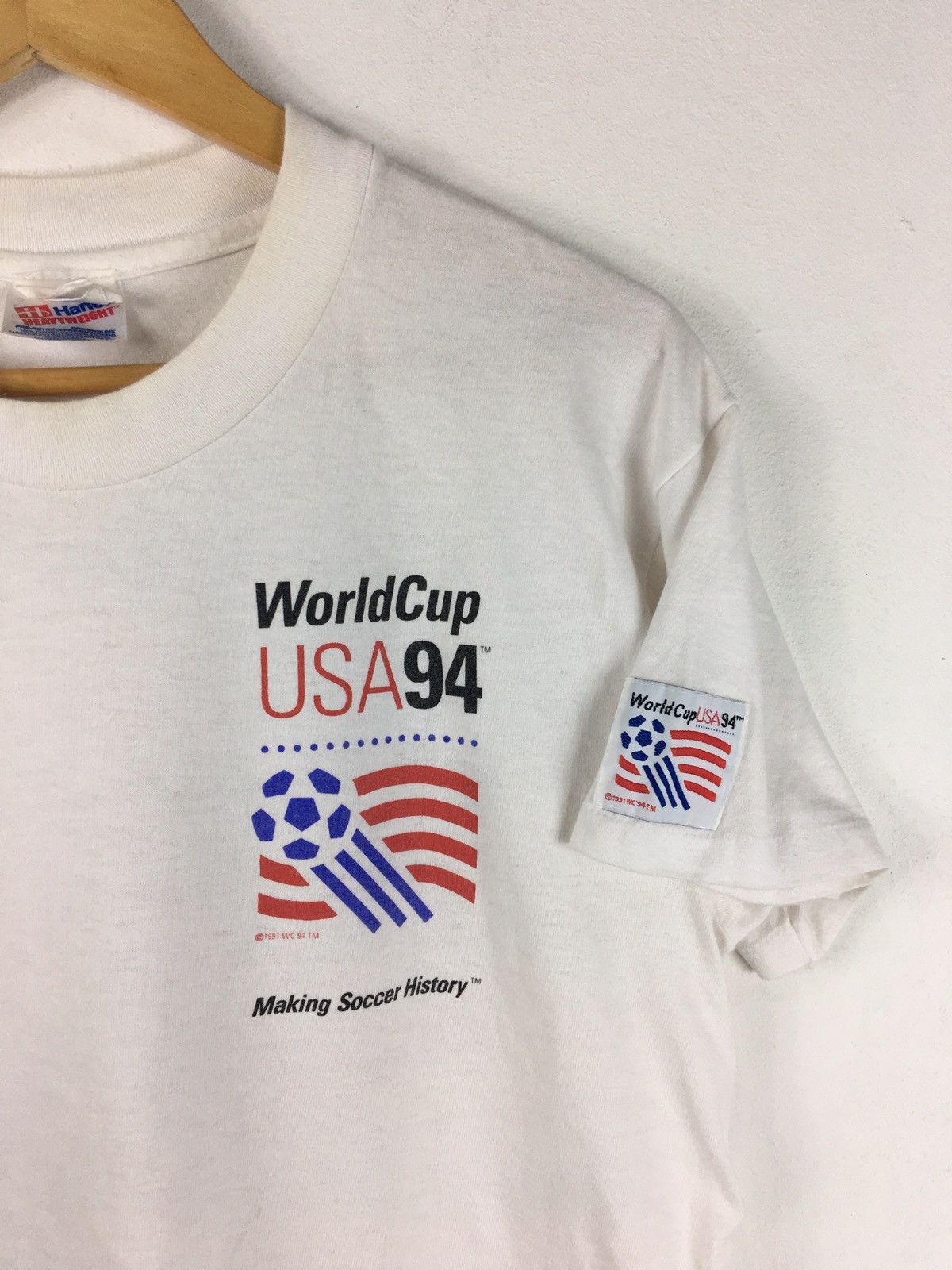 Vintage Vintage world cup 1994 usa , football shirt Size US M / EU 48-50 / 2 - 3 Thumbnail