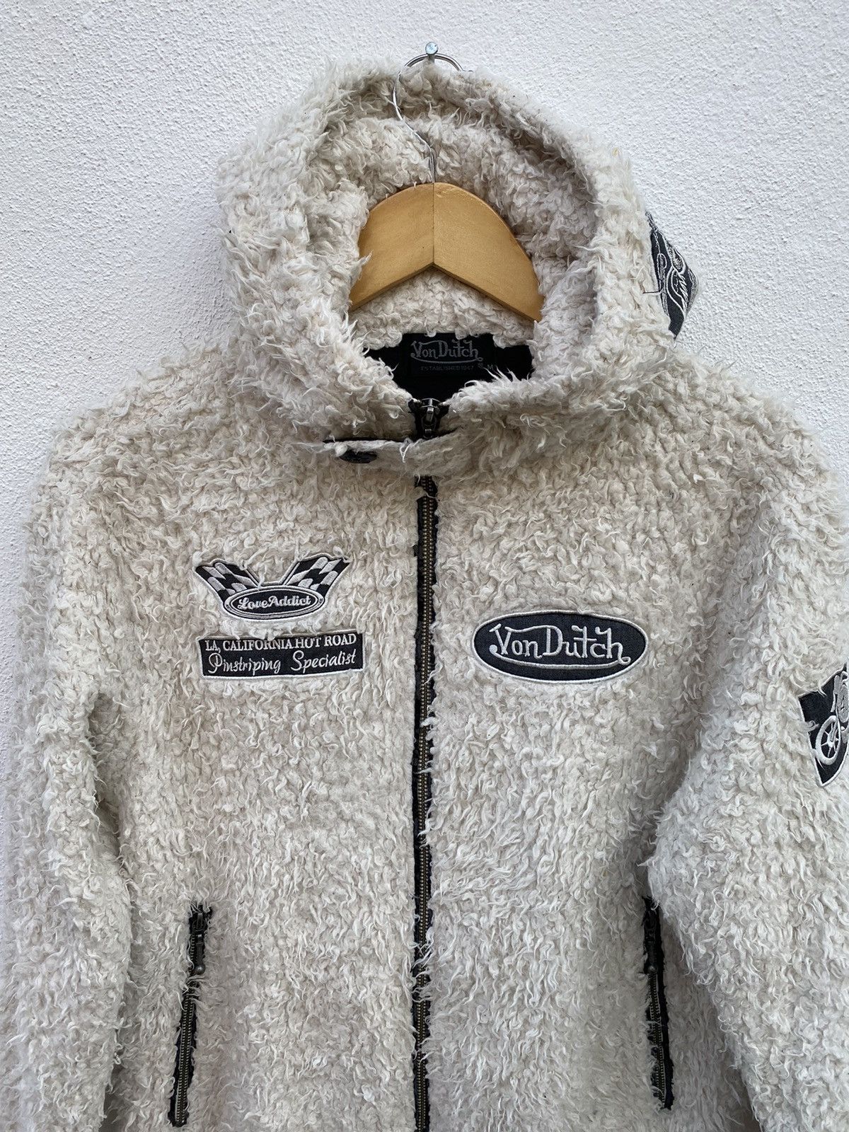 Von Dutch Von Dutch Sherpa hoodies jacket Size US M / EU 48-50 / 2 - 3 Thumbnail