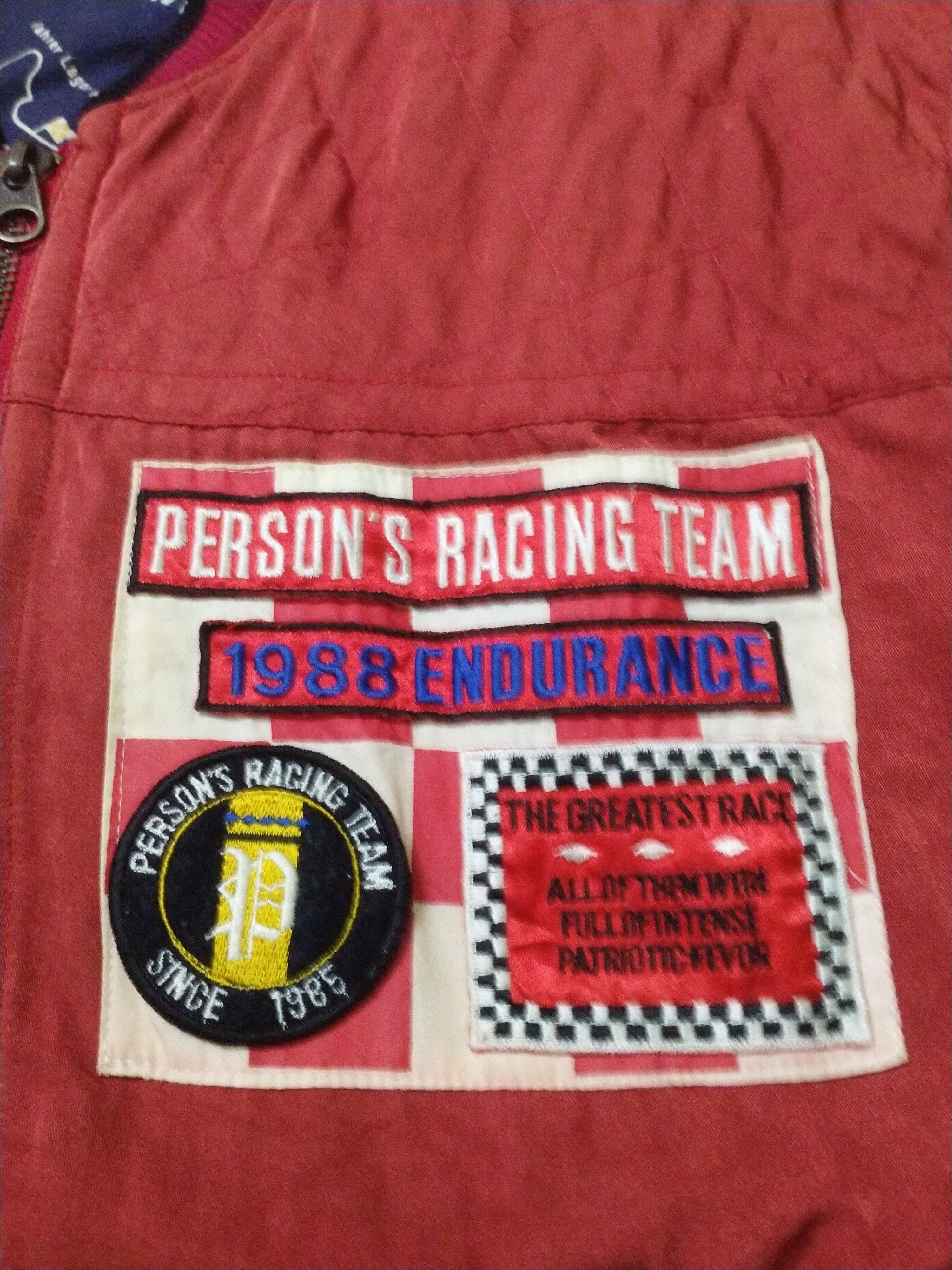 Japanese Brand Vingate person's racing team since 1985 jacket multi pocket Size US M / EU 48-50 / 2 - 11 Thumbnail