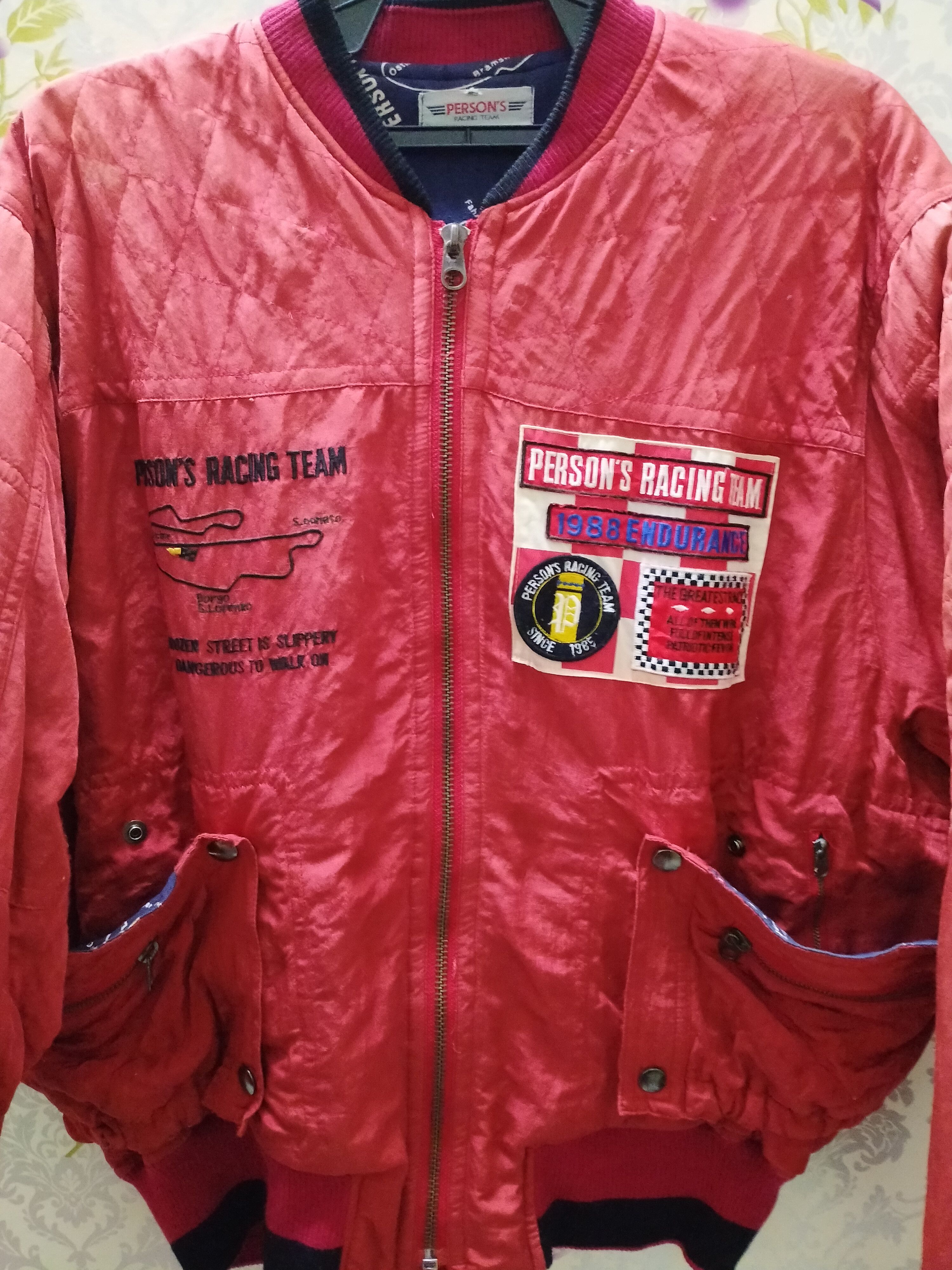 Japanese Brand Vingate person's racing team since 1985 jacket multi pocket Size US M / EU 48-50 / 2 - 4 Thumbnail