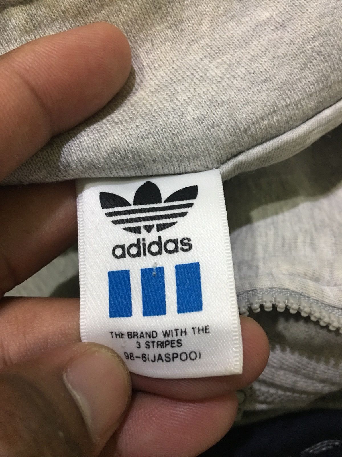 Adidas Vintage 90s Adidas Half Zip Sweatshirt Sweater Size US L / EU 52-54 / 3 - 6 Thumbnail
