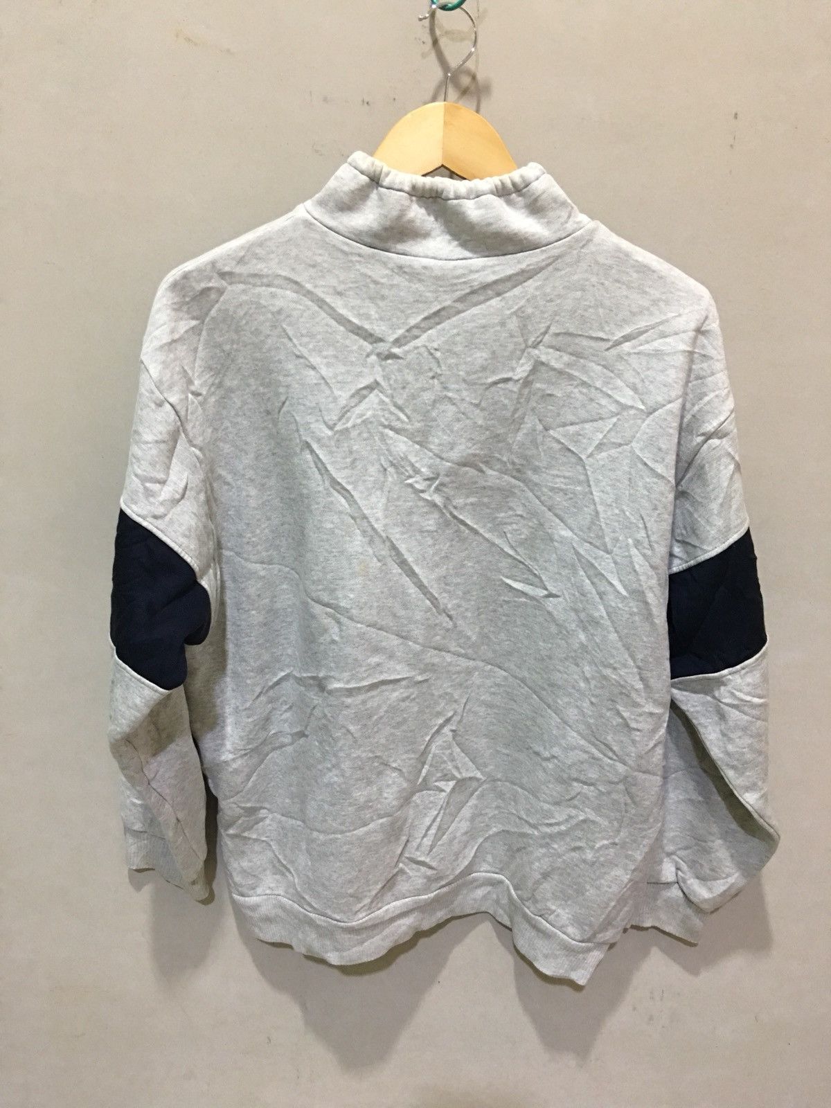 Adidas Vintage 90s Adidas Half Zip Sweatshirt Sweater Size US L / EU 52-54 / 3 - 2 Thumbnail