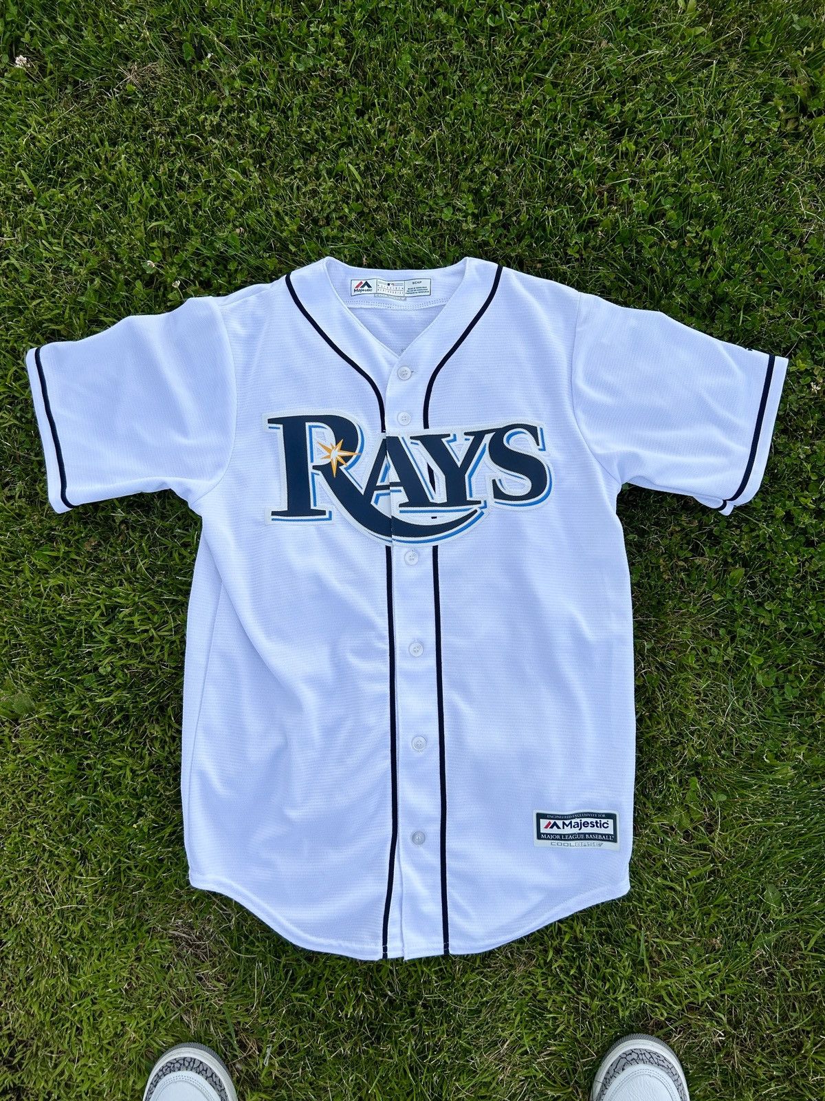 MLB × Majestic Majestic Tampa Bay Rays Kevin Kiermaier MLB Jersey Size US S / EU 44-46 / 1 - 1 Thumbnail