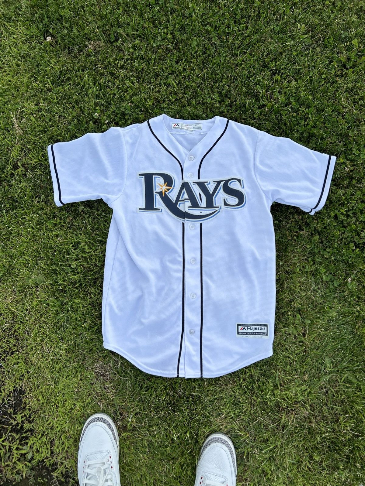 MLB × Majestic Majestic Tampa Bay Rays Kevin Kiermaier MLB Jersey Size US S / EU 44-46 / 1 - 5 Thumbnail