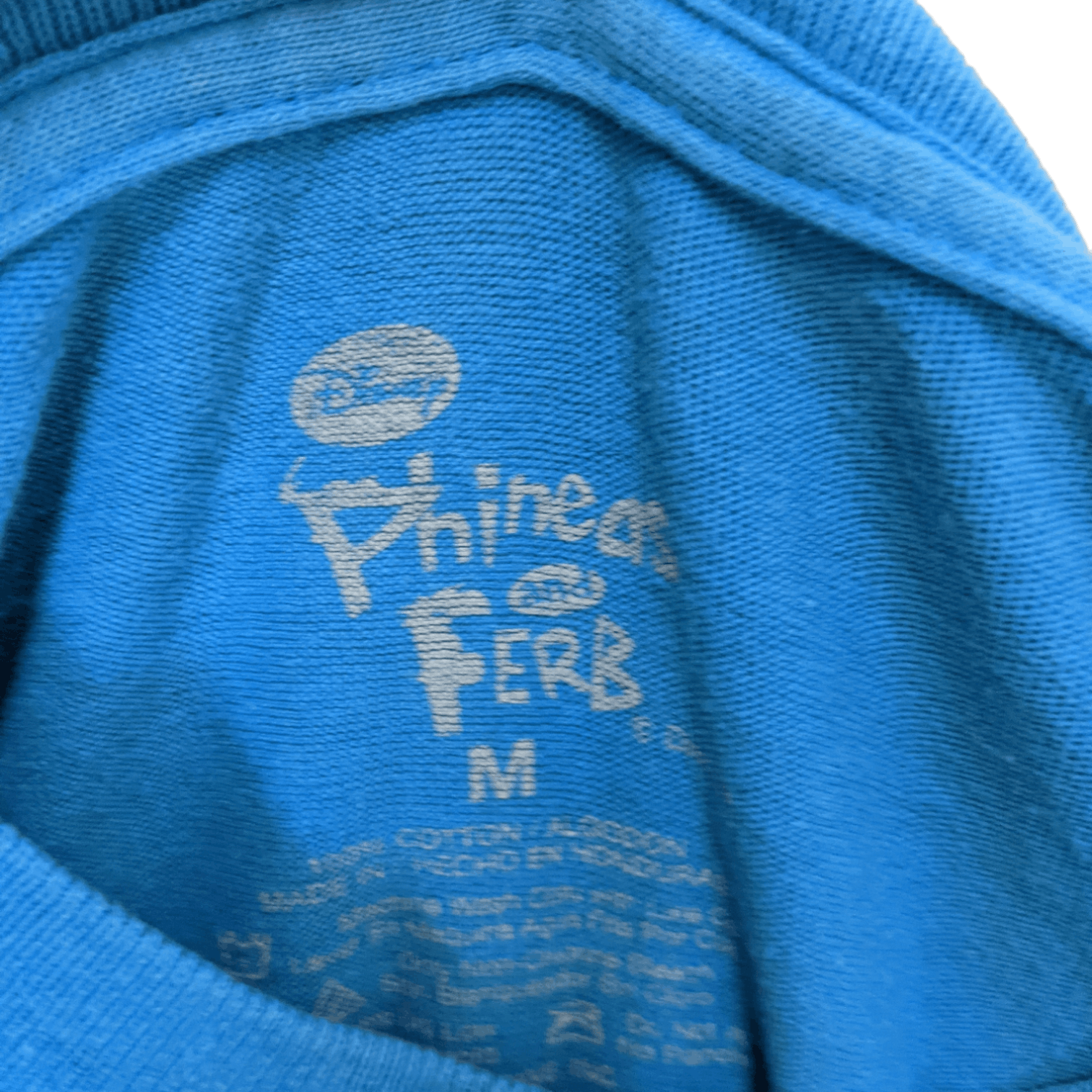 Cartoon Network CARTOON TV Series Phineas and Ferb Graphic T-Shirt Size US M / EU 48-50 / 2 - 10 Thumbnail
