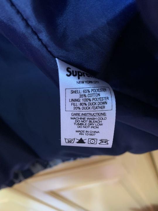 Supreme Supreme Fuck Jacquard Puffy Jacket Size US L / EU 52-54 / 3 - 7 Thumbnail
