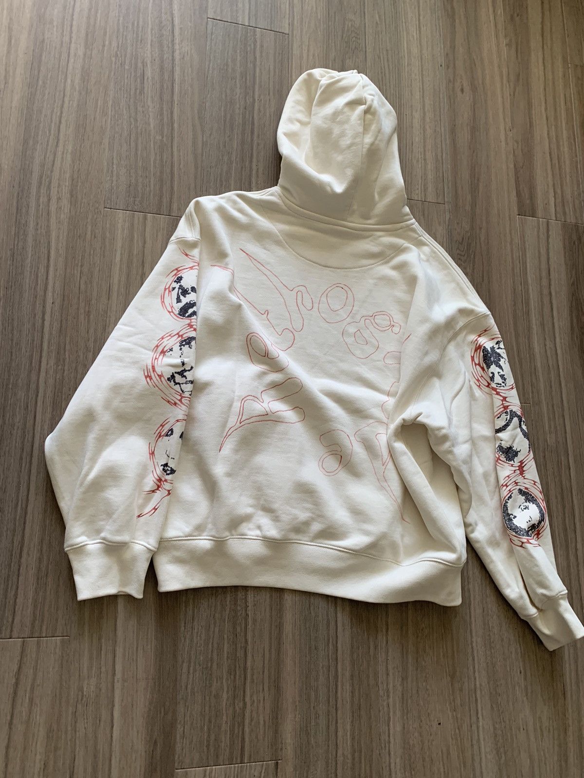 Vintage Hand drawn hoodie Size US L / EU 52-54 / 3 - 2 Thumbnail