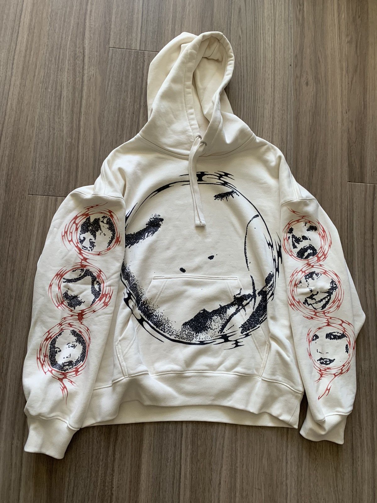Vintage Hand drawn hoodie Size US L / EU 52-54 / 3 - 1 Thumbnail