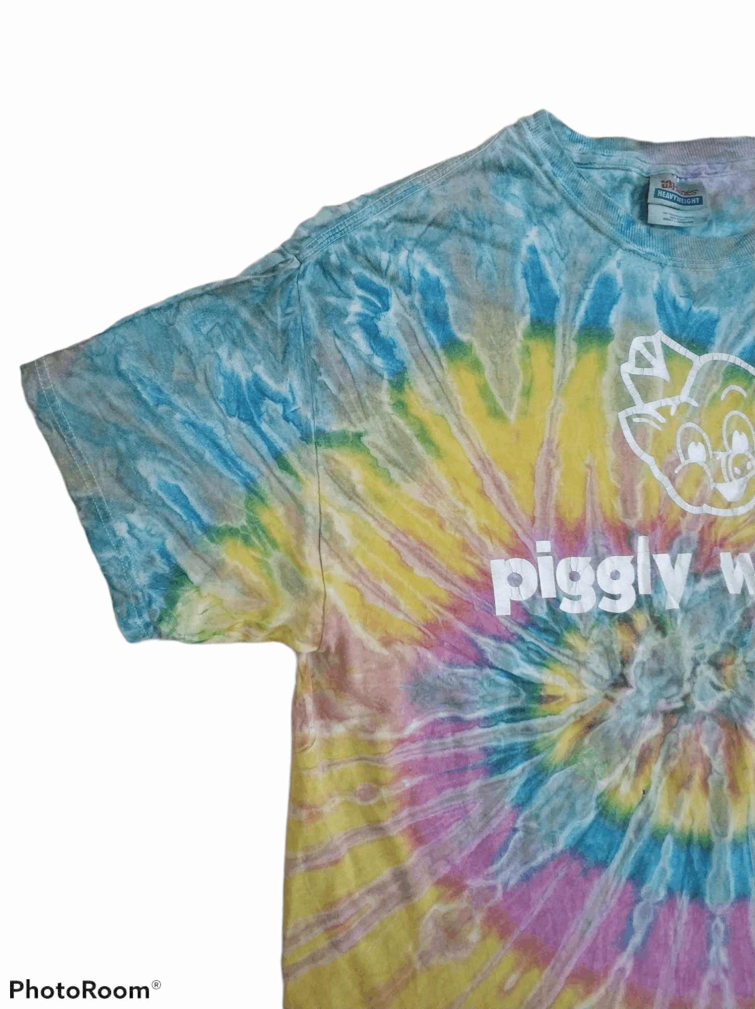 Vintage 🔥Distressed Vintage Piggly Wiggly Tie Dye Tees Size US M / EU 48-50 / 2 - 4 Thumbnail