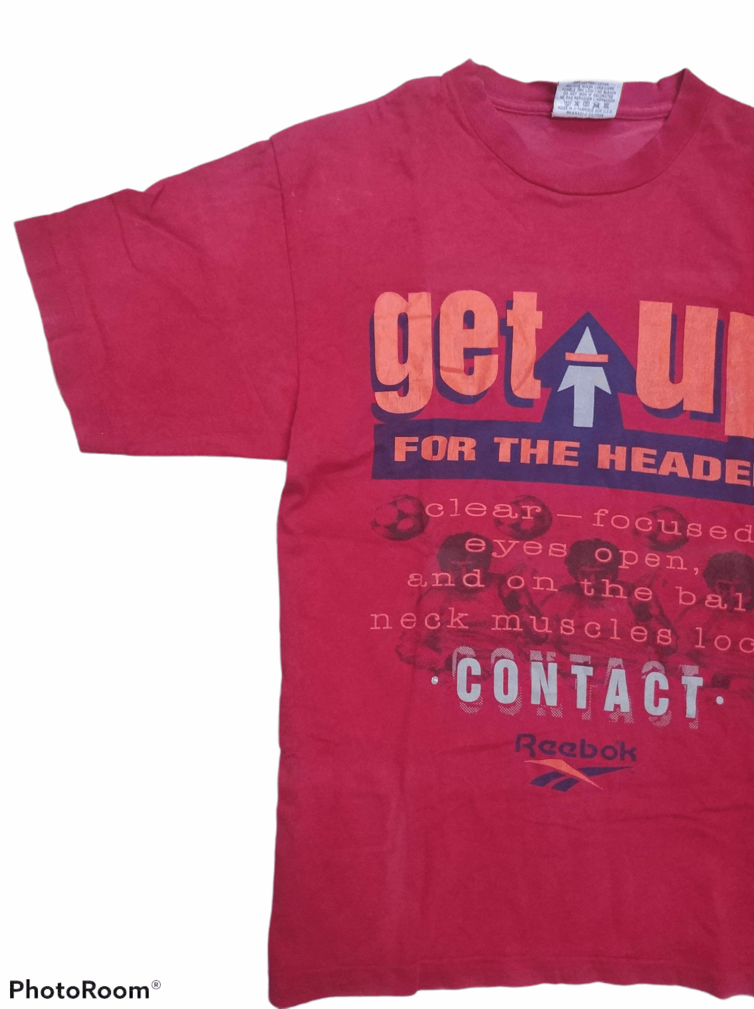 Reebok 🔥Vintage Single Stitched Reebok Get Up Tees Size US M / EU 48-50 / 2 - 4 Thumbnail