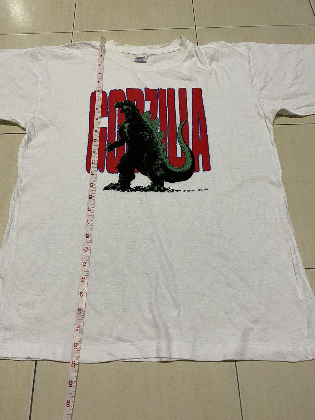Vintage Vintage Godzilla movie Promo Film 90s Shirt Size US M / EU 48-50 / 2 - 10 Thumbnail