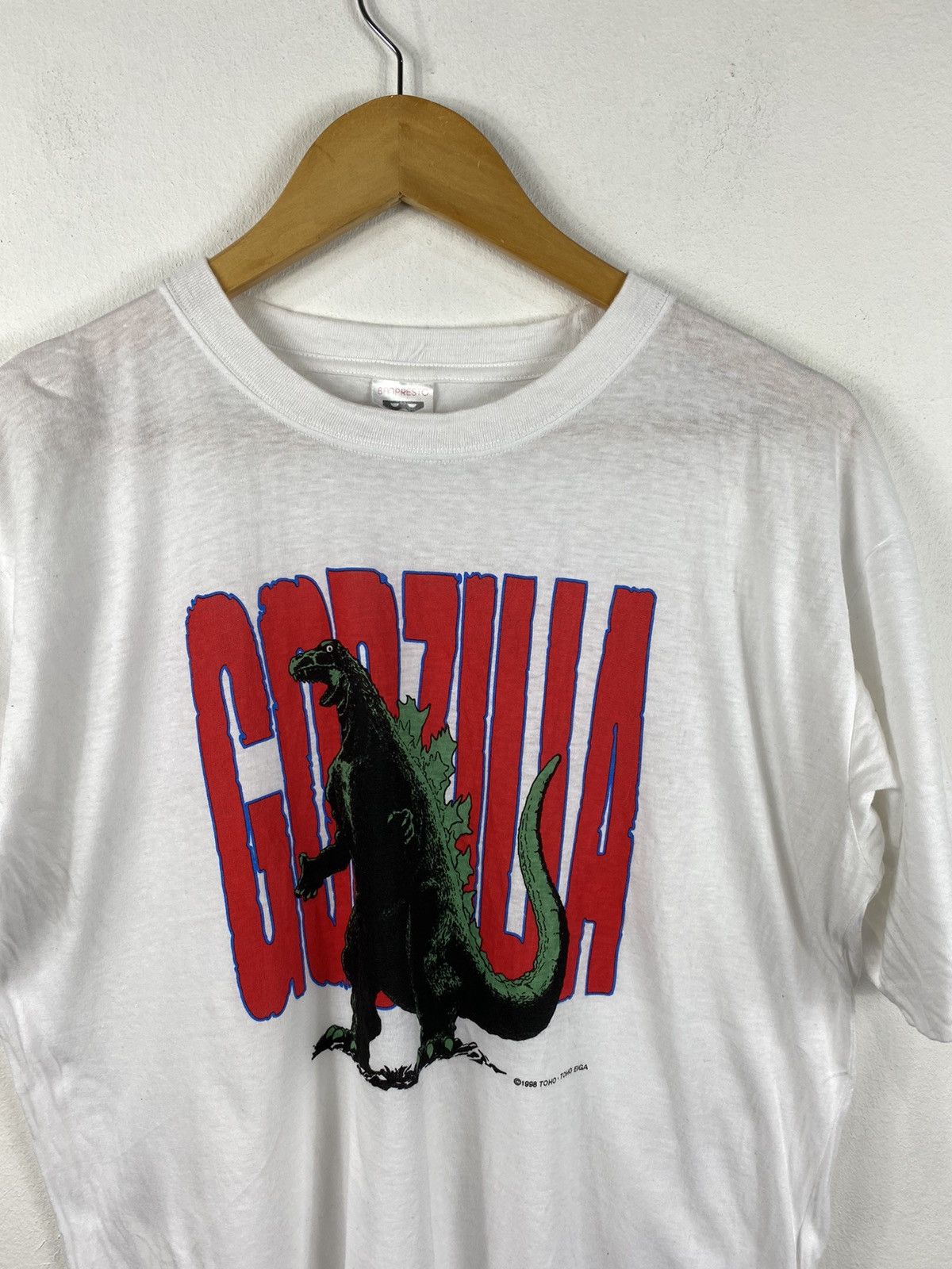 Vintage Vintage Godzilla movie Promo Film 90s Shirt Size US M / EU 48-50 / 2 - 1 Thumbnail