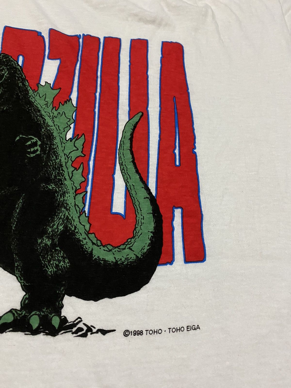 Vintage Vintage Godzilla movie Promo Film 90s Shirt Size US M / EU 48-50 / 2 - 8 Thumbnail