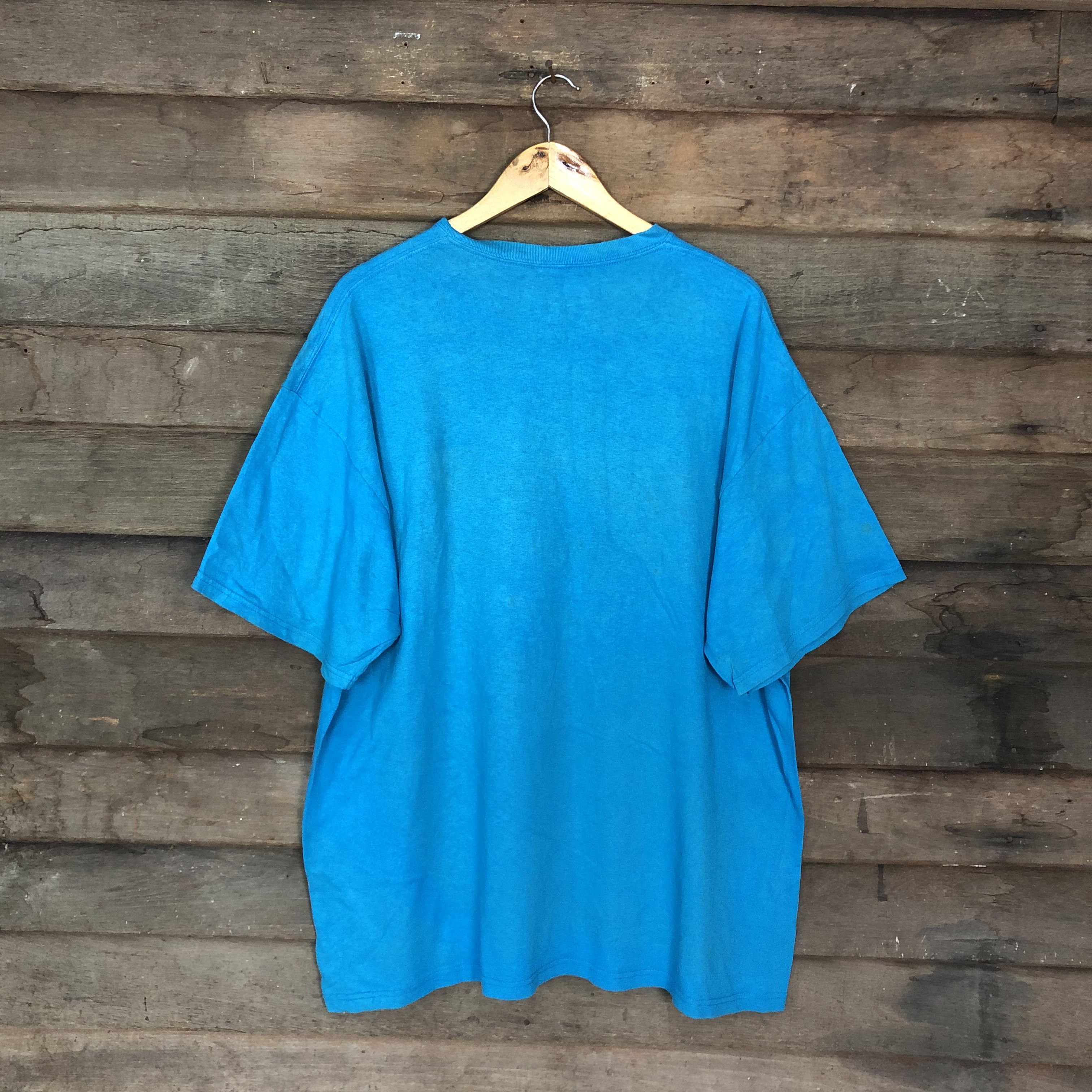 Band Tees Pit Bulls Blue Short Sleeve Tshirt #3479 Size US XL / EU 56 / 4 - 12 Thumbnail