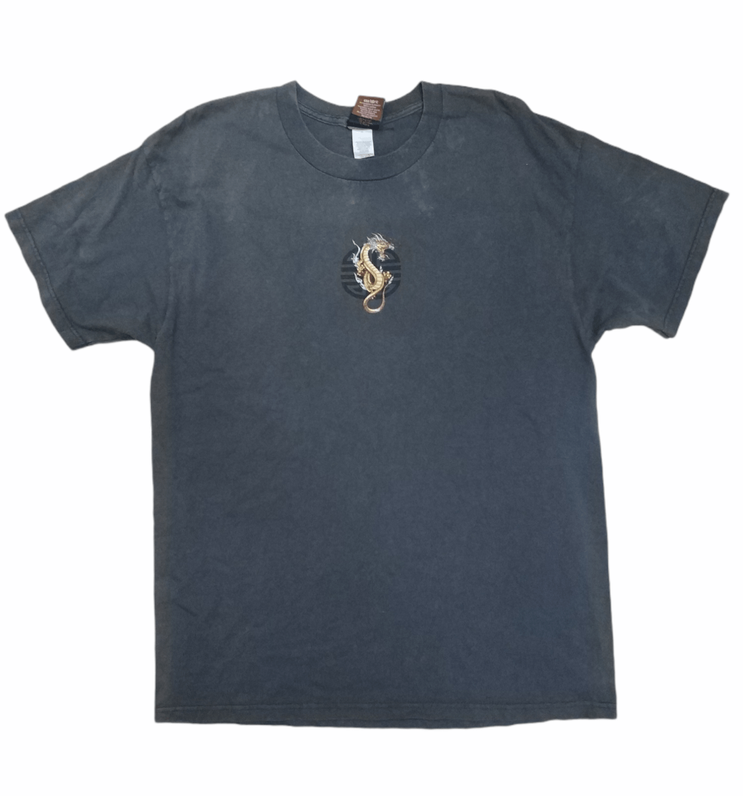 Japanese Brand 🔥Very Rare Vintage Faded Year of The Dragon Tees Size US M / EU 48-50 / 2 - 2 Thumbnail