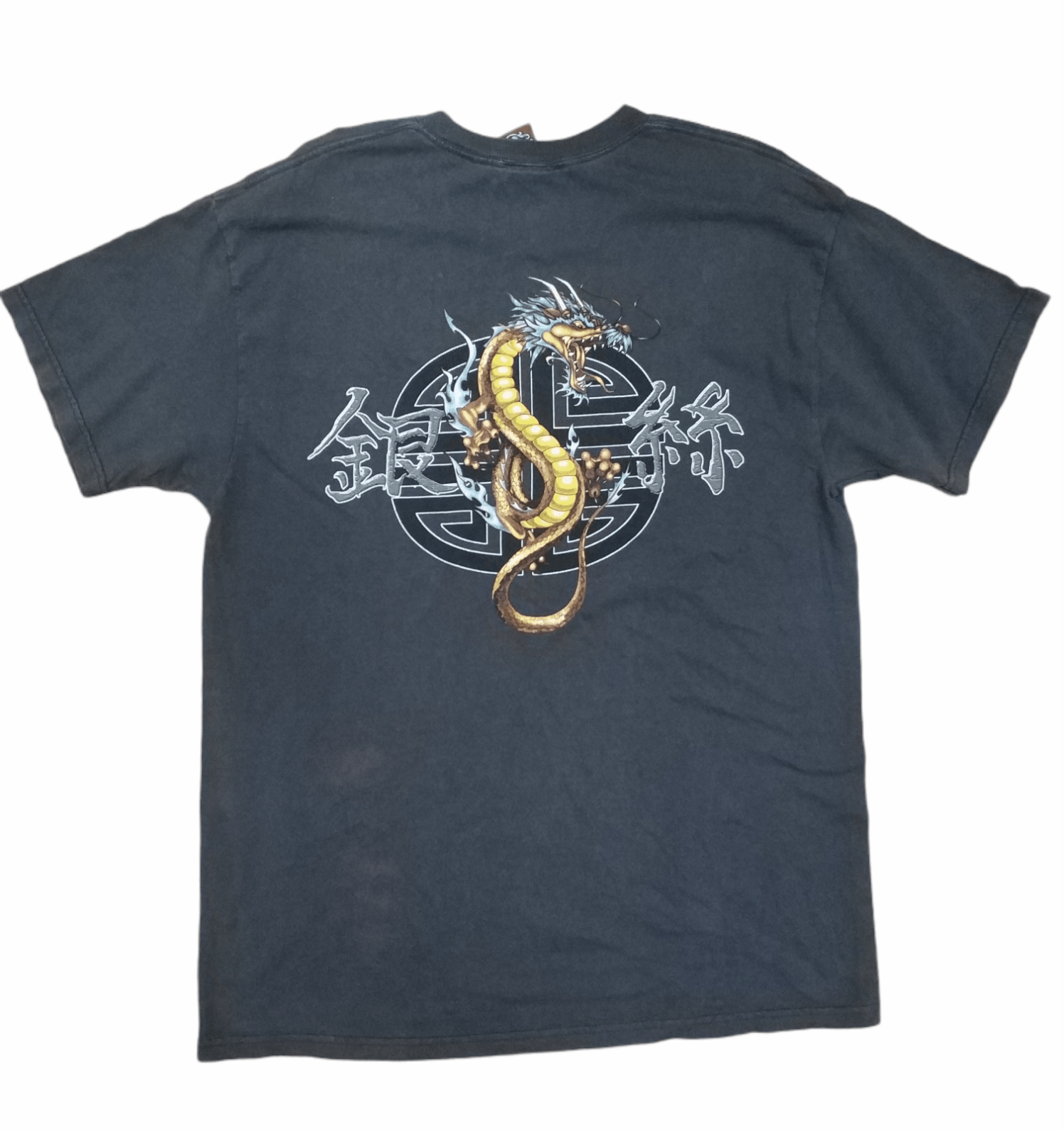 Japanese Brand 🔥Very Rare Vintage Faded Year of The Dragon Tees Size US M / EU 48-50 / 2 - 1 Thumbnail