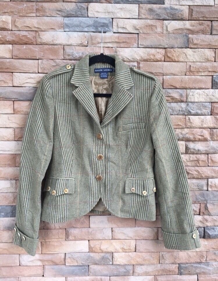 Polo ralph lauren wools cropped blazer jacket
