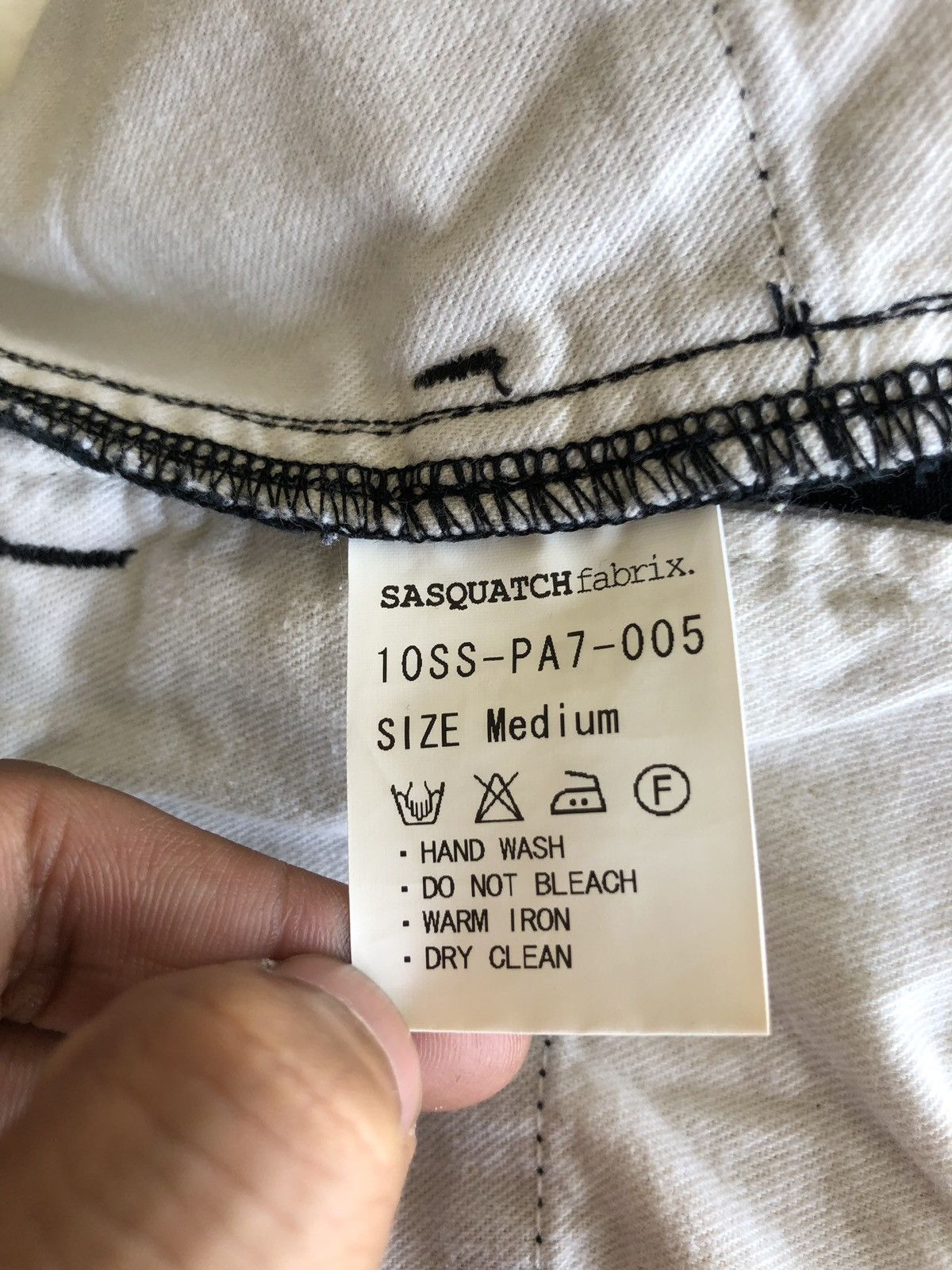 Sasquatchfabrix SS10 Sasquatchfabrix Kamakura Fabric Cargo Pants Size US 32 / EU 48 - 9 Thumbnail