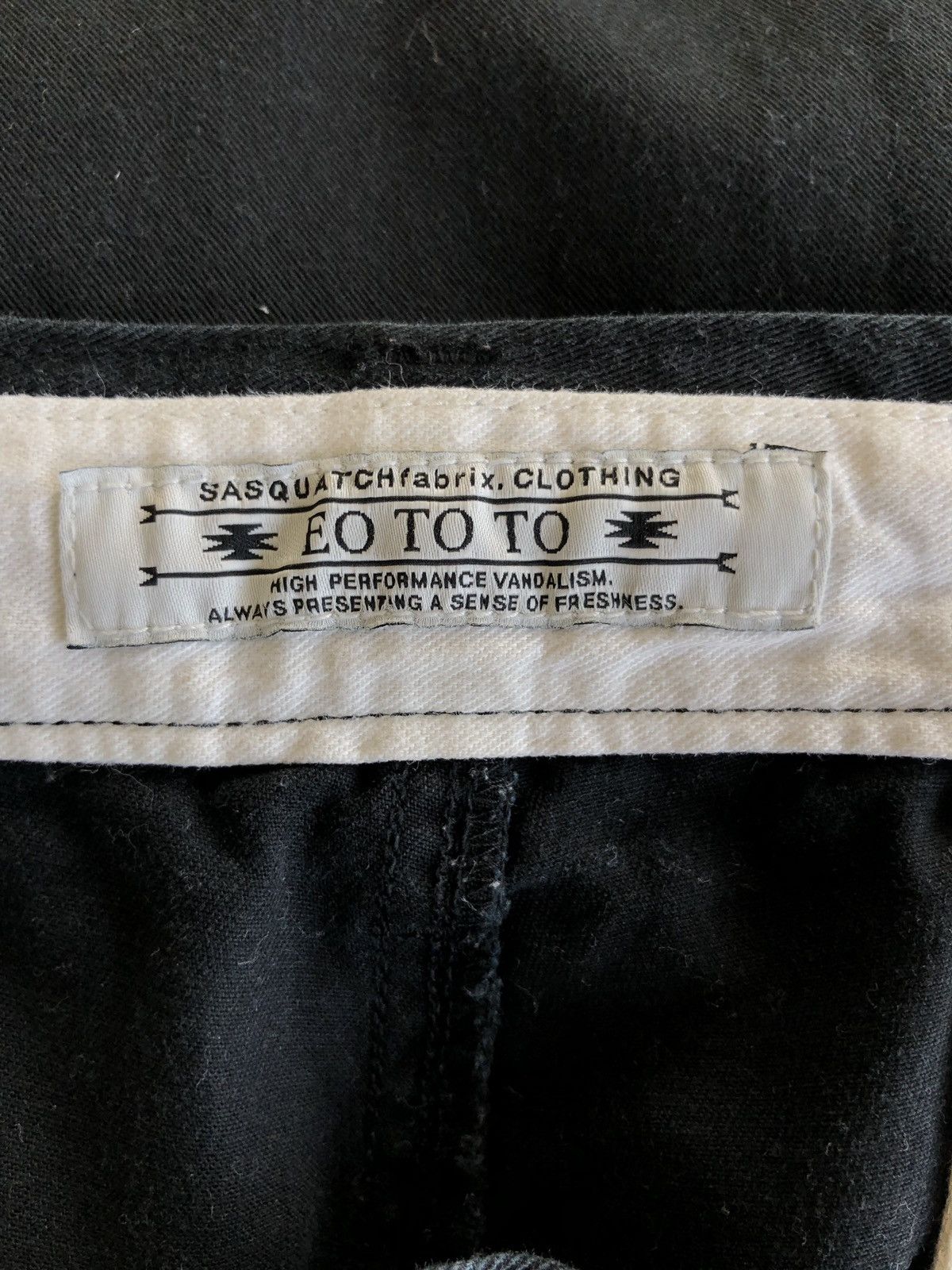 Sasquatchfabrix SS10 Sasquatchfabrix Kamakura Fabric Cargo Pants Size US 32 / EU 48 - 8 Thumbnail