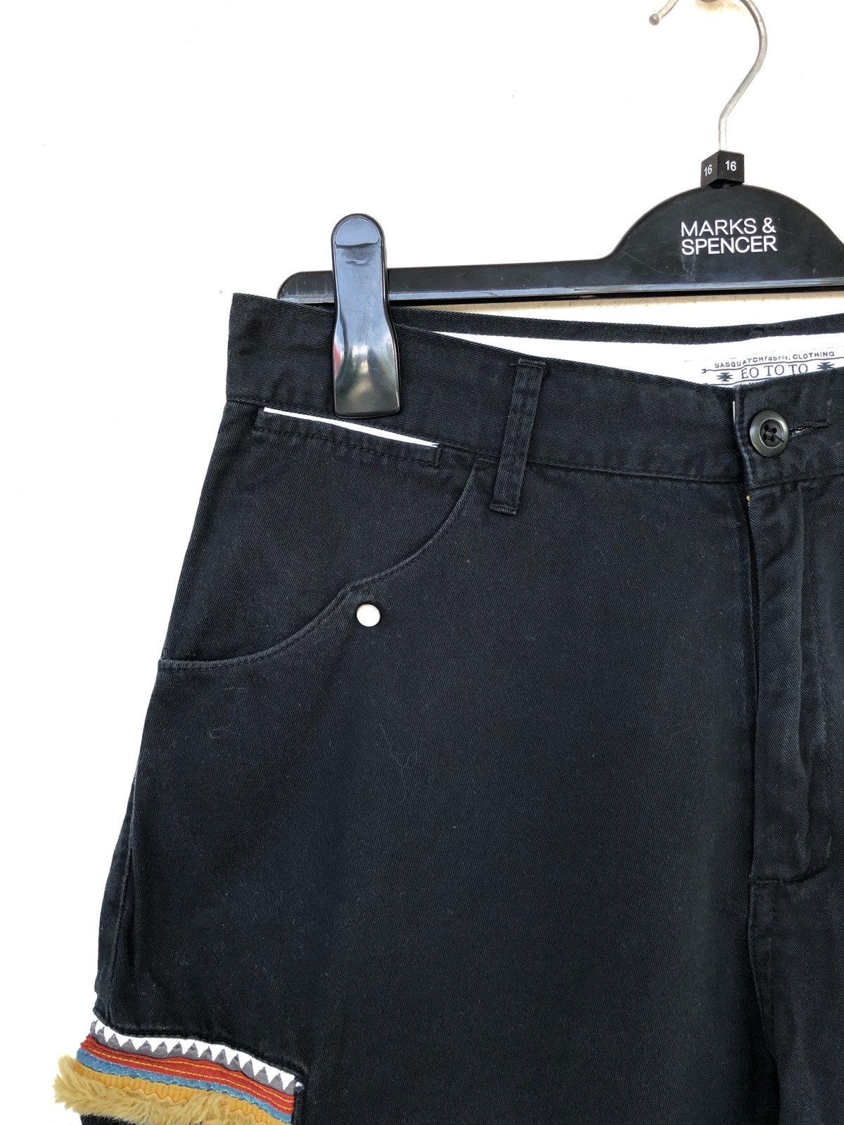 Sasquatchfabrix SS10 Sasquatchfabrix Kamakura Fabric Cargo Pants Size US 32 / EU 48 - 4 Thumbnail