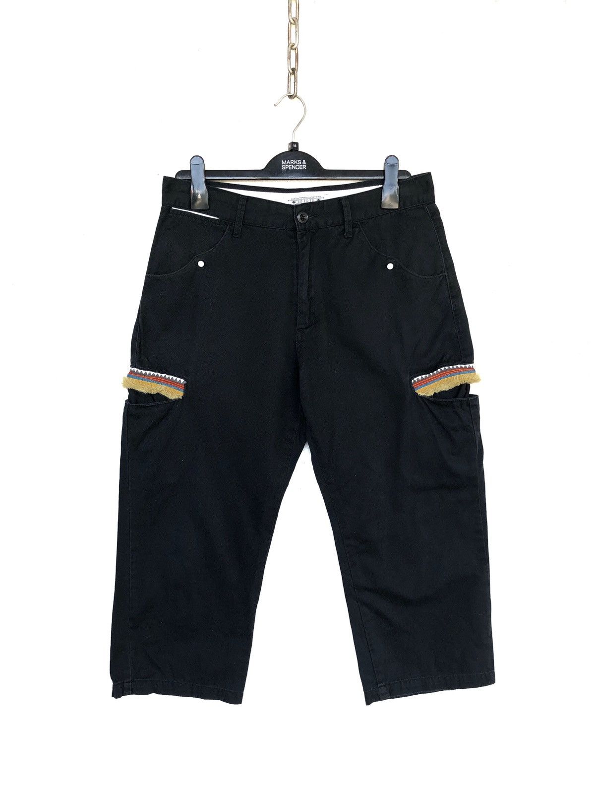 Sasquatchfabrix SS10 Sasquatchfabrix Kamakura Fabric Cargo Pants Size US 32 / EU 48 - 2 Thumbnail
