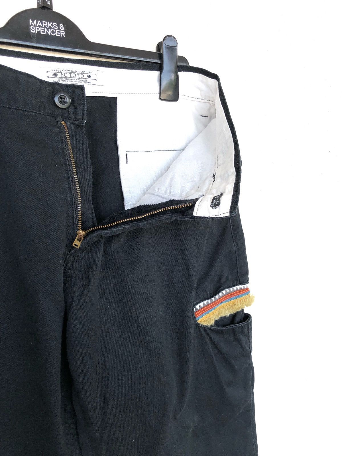 Sasquatchfabrix SS10 Sasquatchfabrix Kamakura Fabric Cargo Pants Size US 32 / EU 48 - 7 Thumbnail