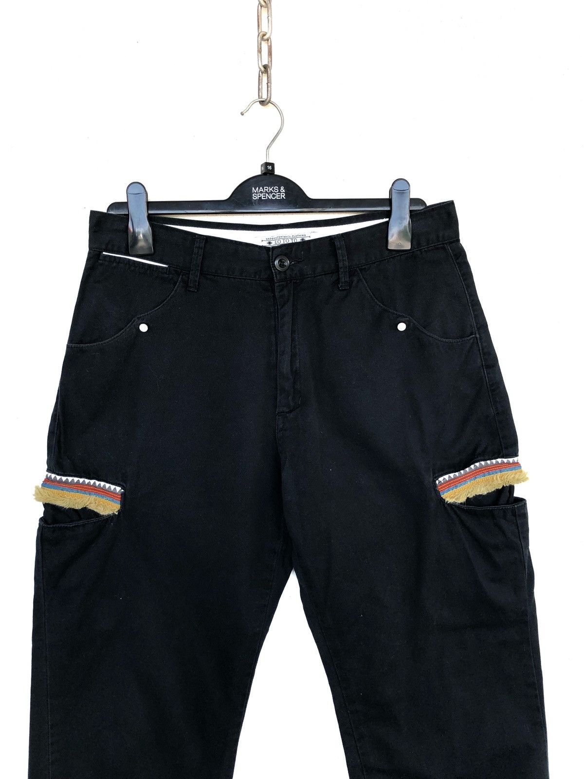 Sasquatchfabrix. cargo pants 24FW ブラック