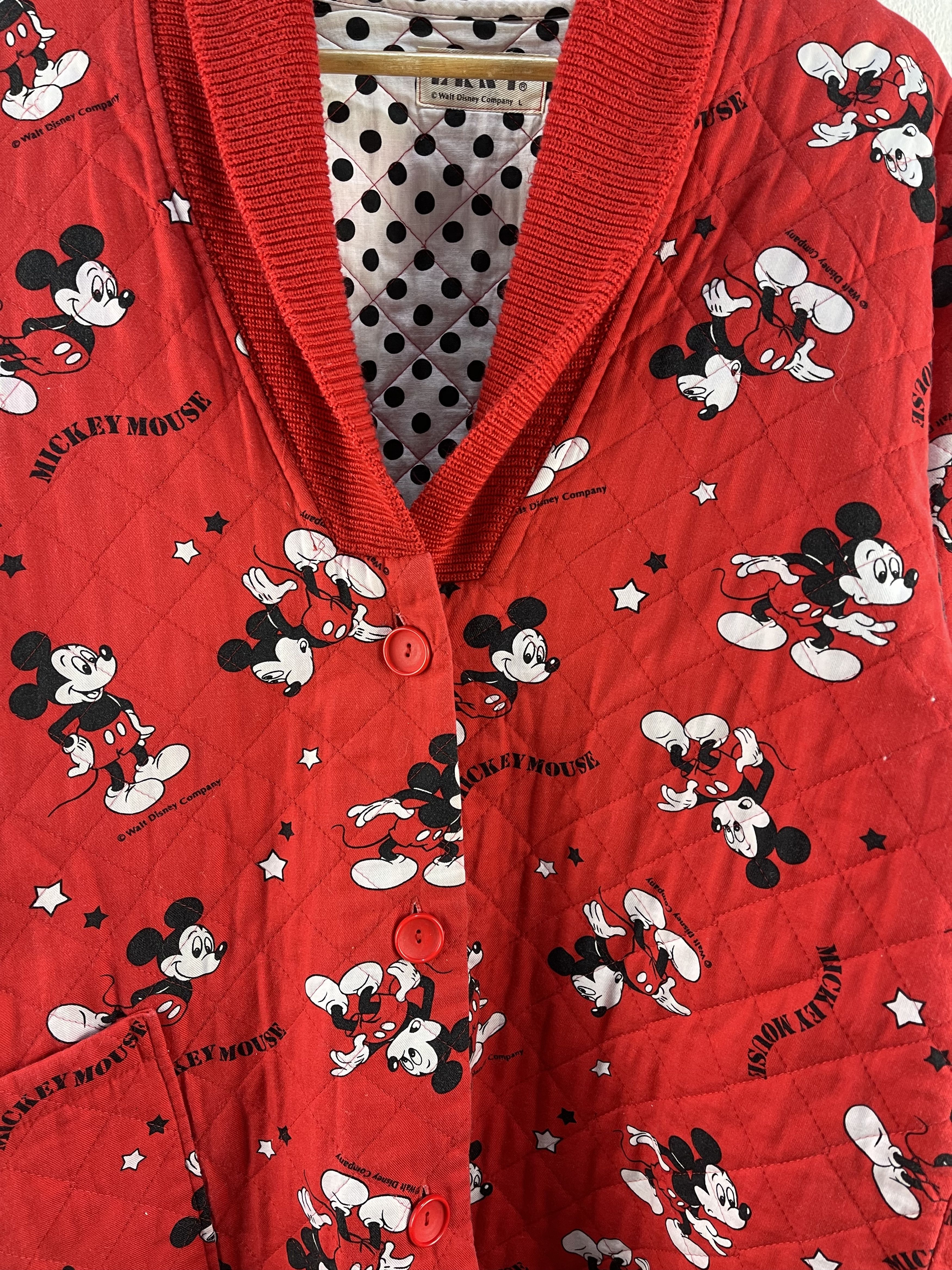 Disney Vintage Erny Walt Disney Company Mickey Mouse Jacket Size L / US 10 / IT 46 - 9 Thumbnail