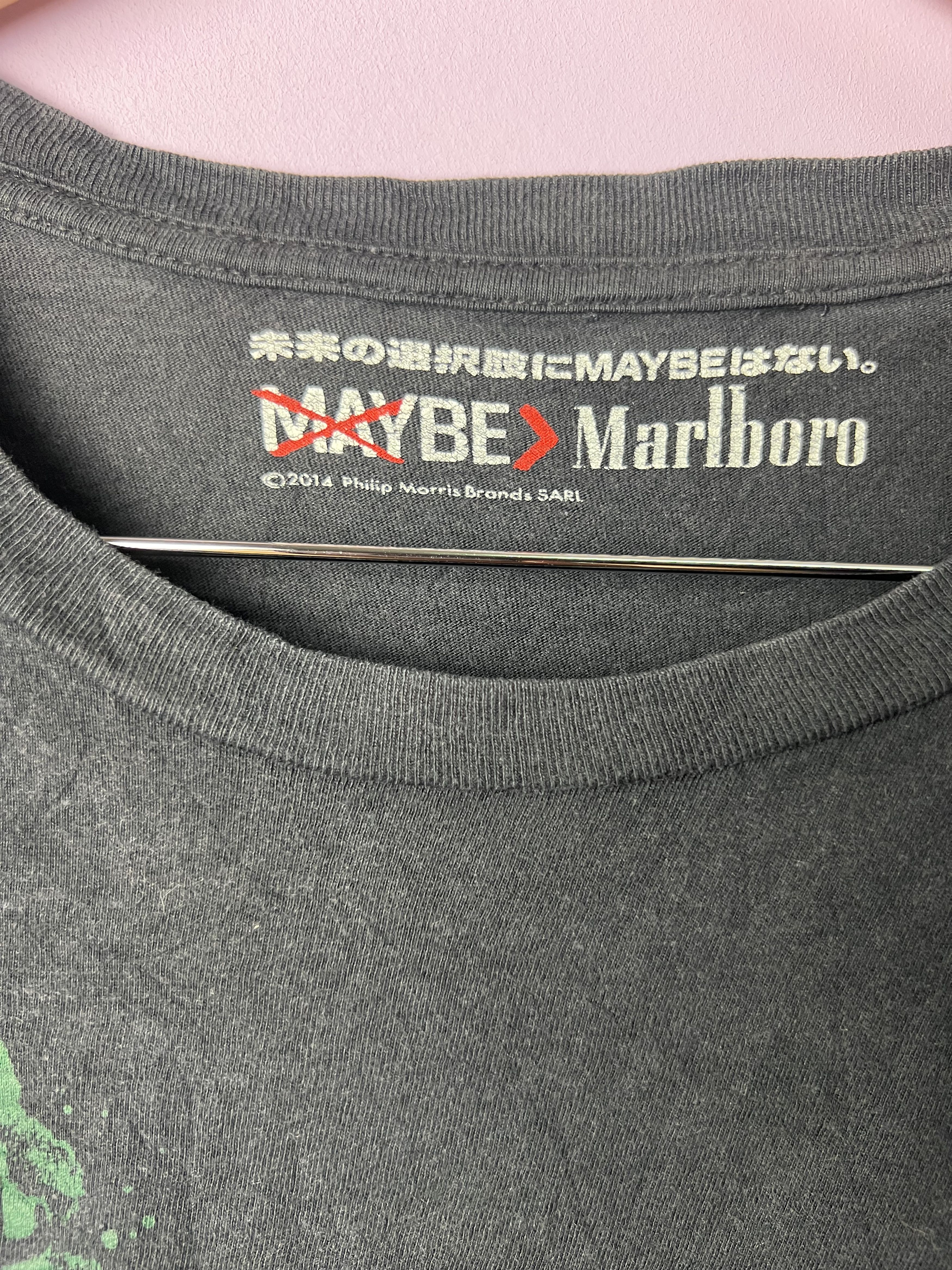 Japanese Brand 🔥Rare Maybe Marlboro Cropped Tees Size US M / EU 48-50 / 2 - 9 Thumbnail