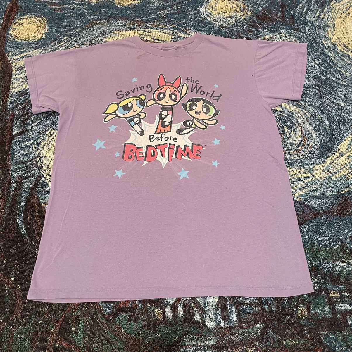 Cartoon Network × Vintage 2000 Powerpuff Girls Board Game tee Size US XL / EU 56 / 4 - 1 Thumbnail
