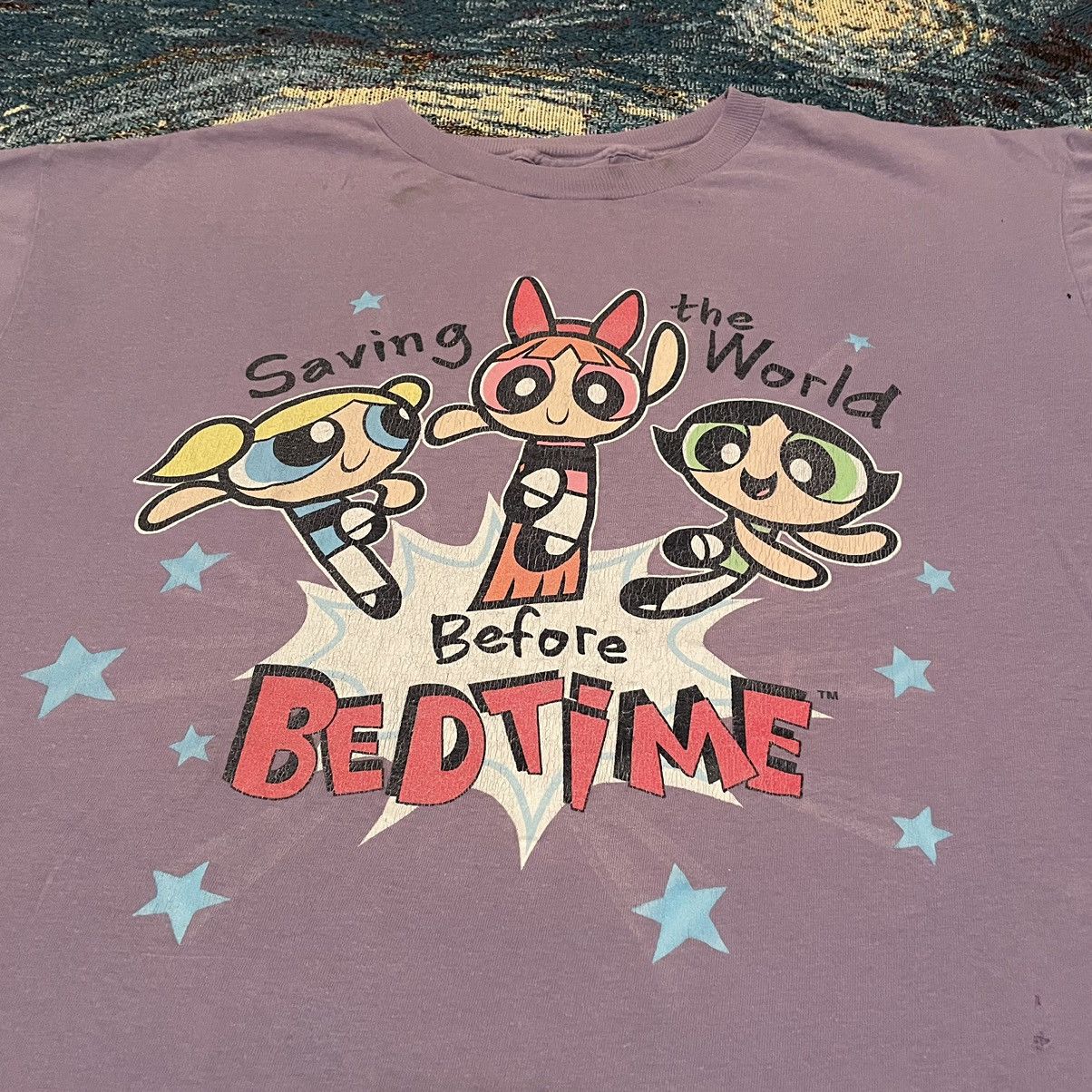 Cartoon Network × Vintage 2000 Powerpuff Girls Board Game tee Size US XL / EU 56 / 4 - 4 Thumbnail
