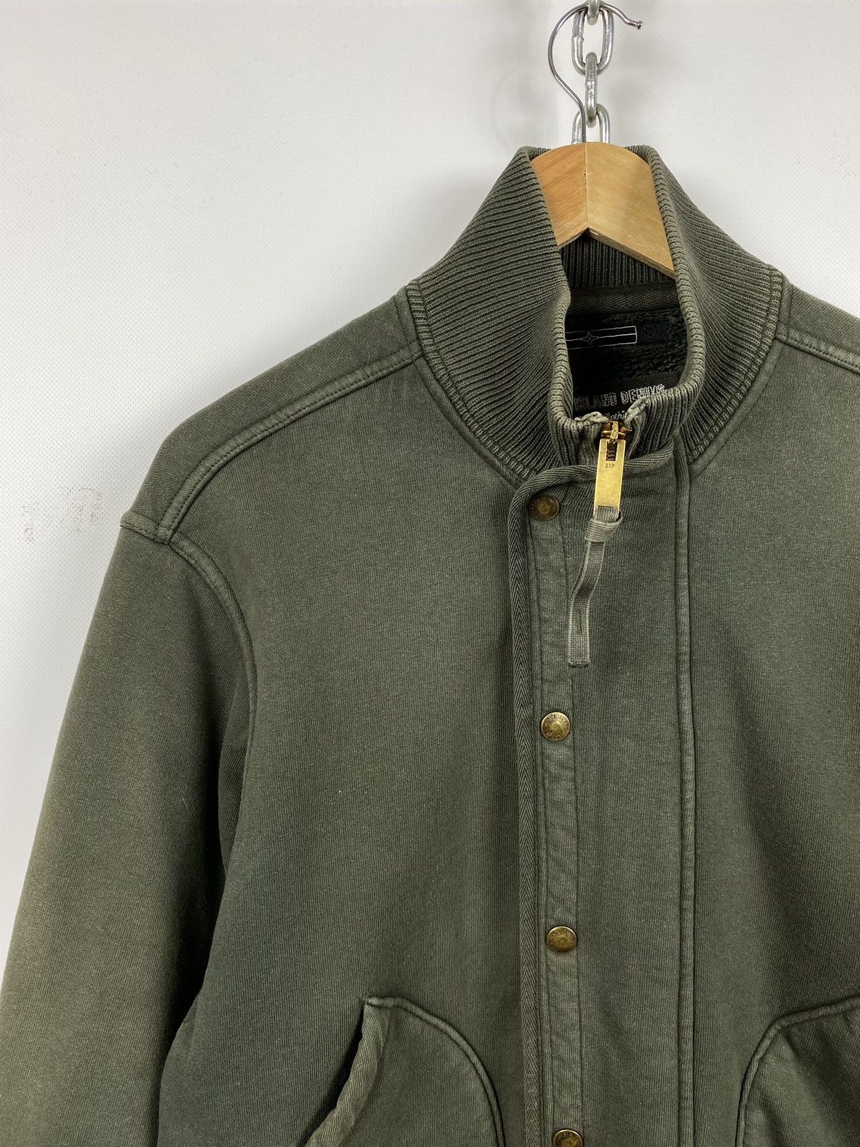 Stone Island Vintage Stone Island Denims Zip Sherpa Jacket Size US L / EU 52-54 / 3 - 8 Thumbnail