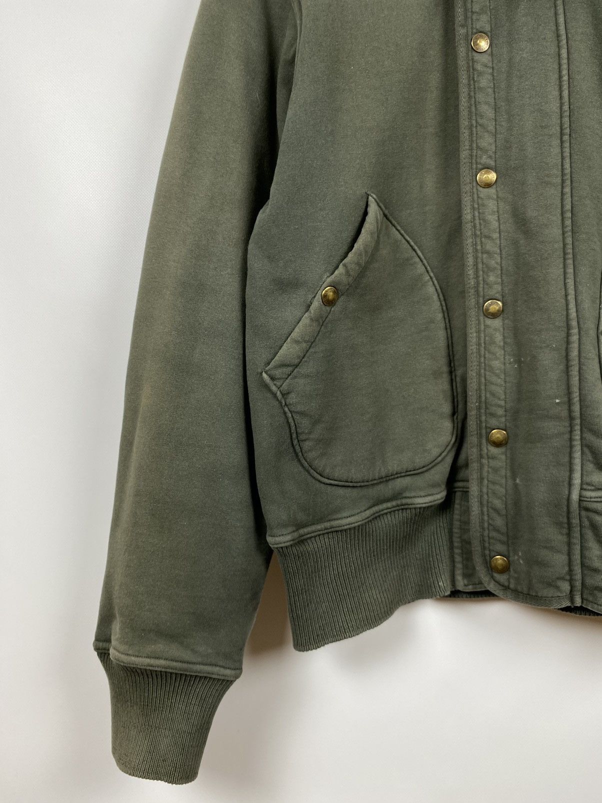 Stone Island Vintage Stone Island Denims Zip Sherpa Jacket Size US L / EU 52-54 / 3 - 11 Thumbnail