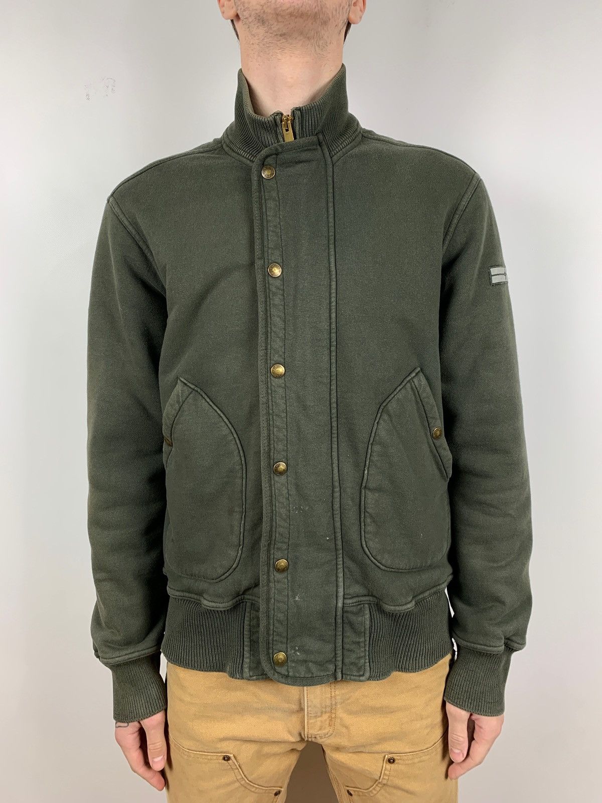 Stone Island Vintage Stone Island Denims Zip Sherpa Jacket Size US L / EU 52-54 / 3 - 2 Thumbnail